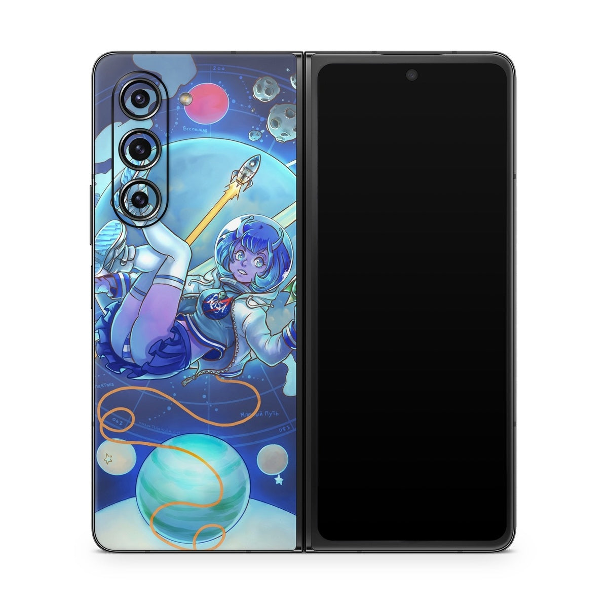 We Come in Peace - Samsung Galaxy Z Fold5 Skin