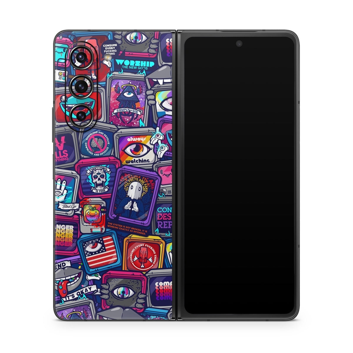 Distraction Tactic - Samsung Galaxy Z Fold5 Skin