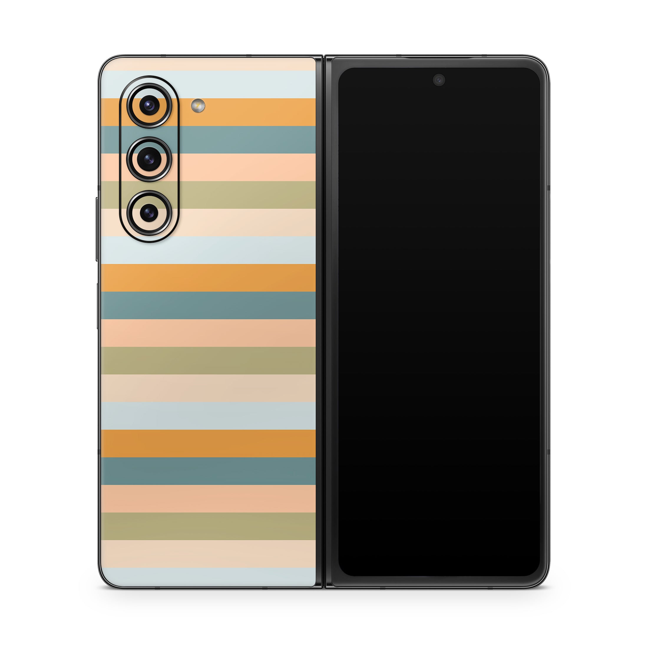 Earth Stripes - Samsung Galaxy Z Fold5 Skin