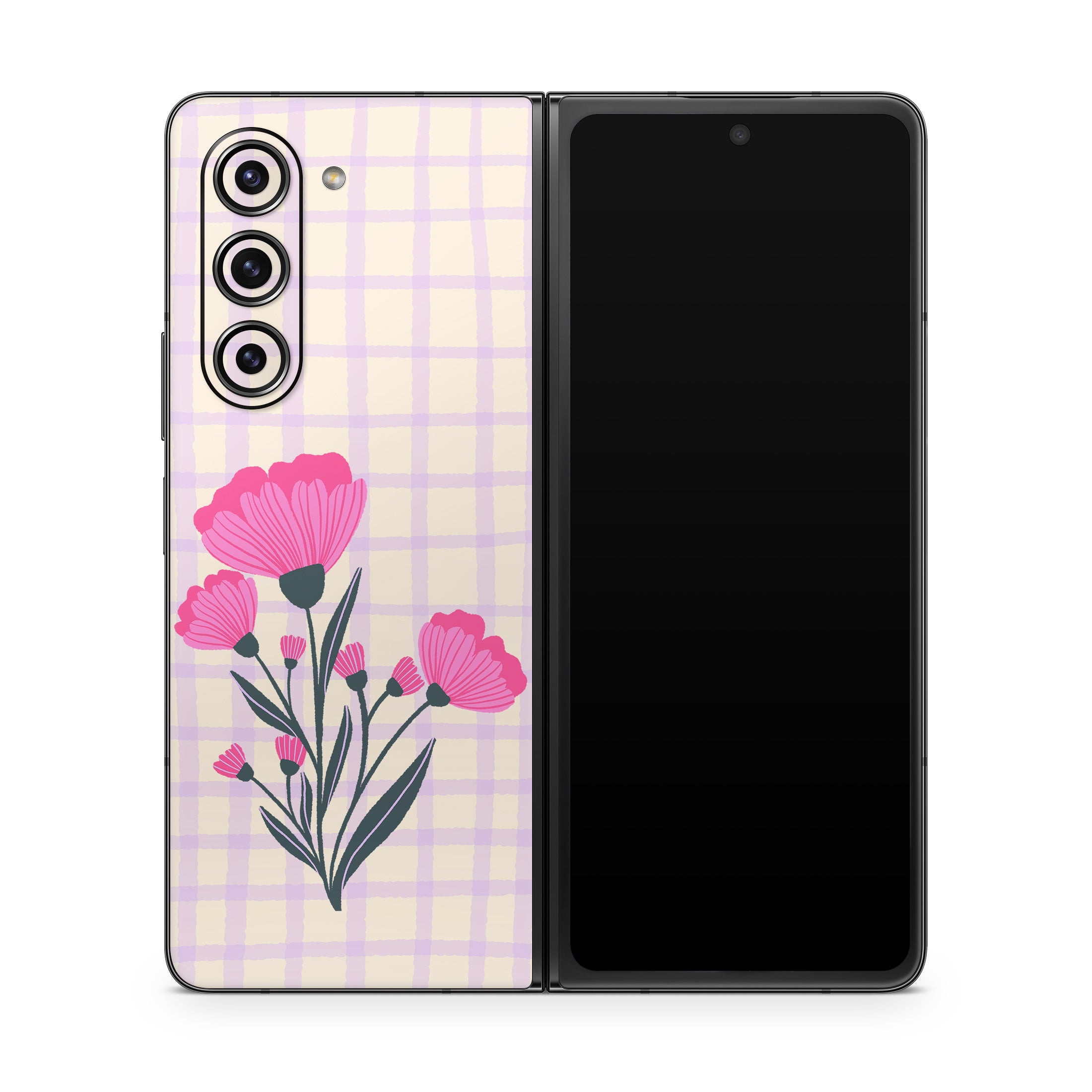 Floral Bouquet Grid - Samsung Galaxy Z Fold5 Skin