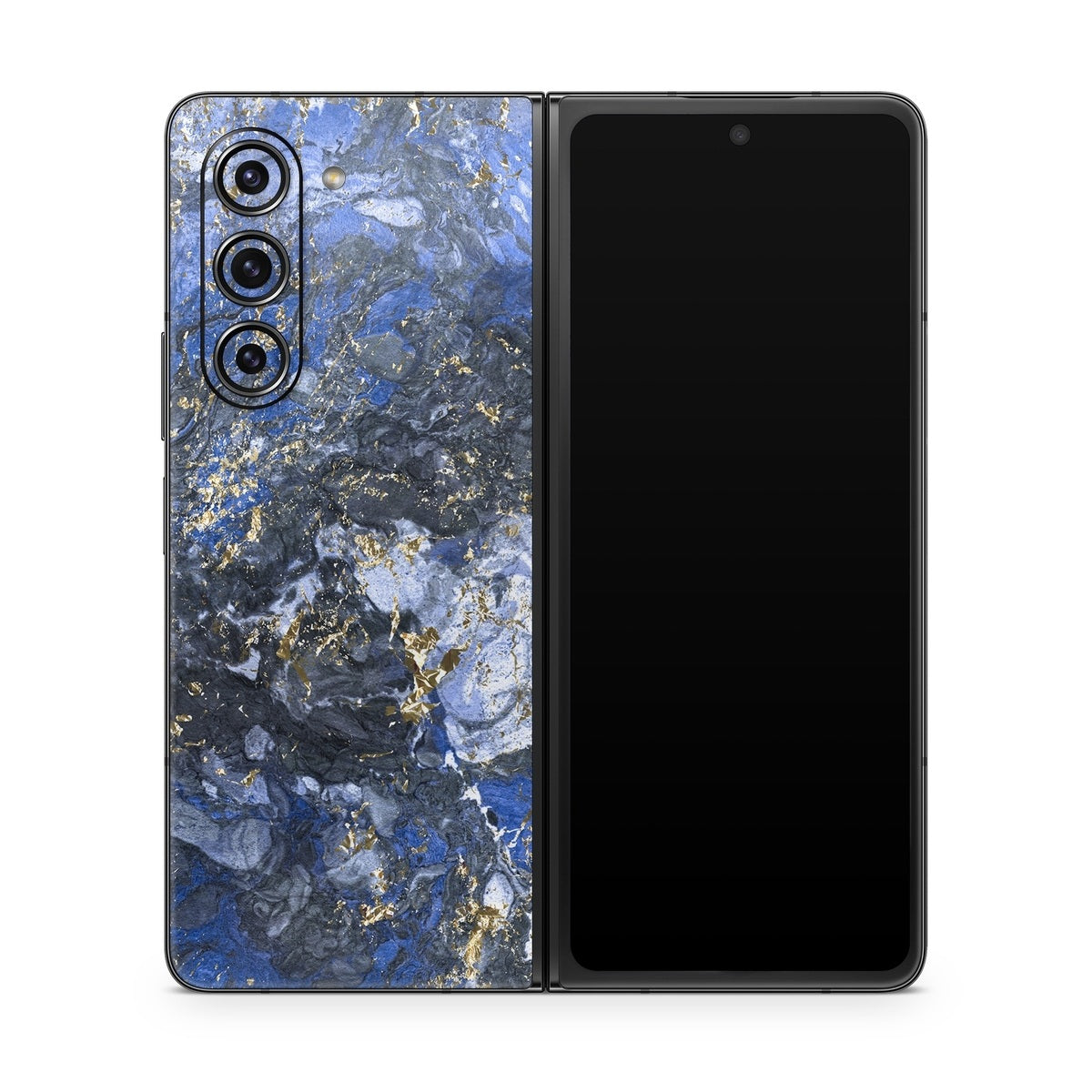 Gilded Ocean Marble - Samsung Galaxy Z Fold5 Skin