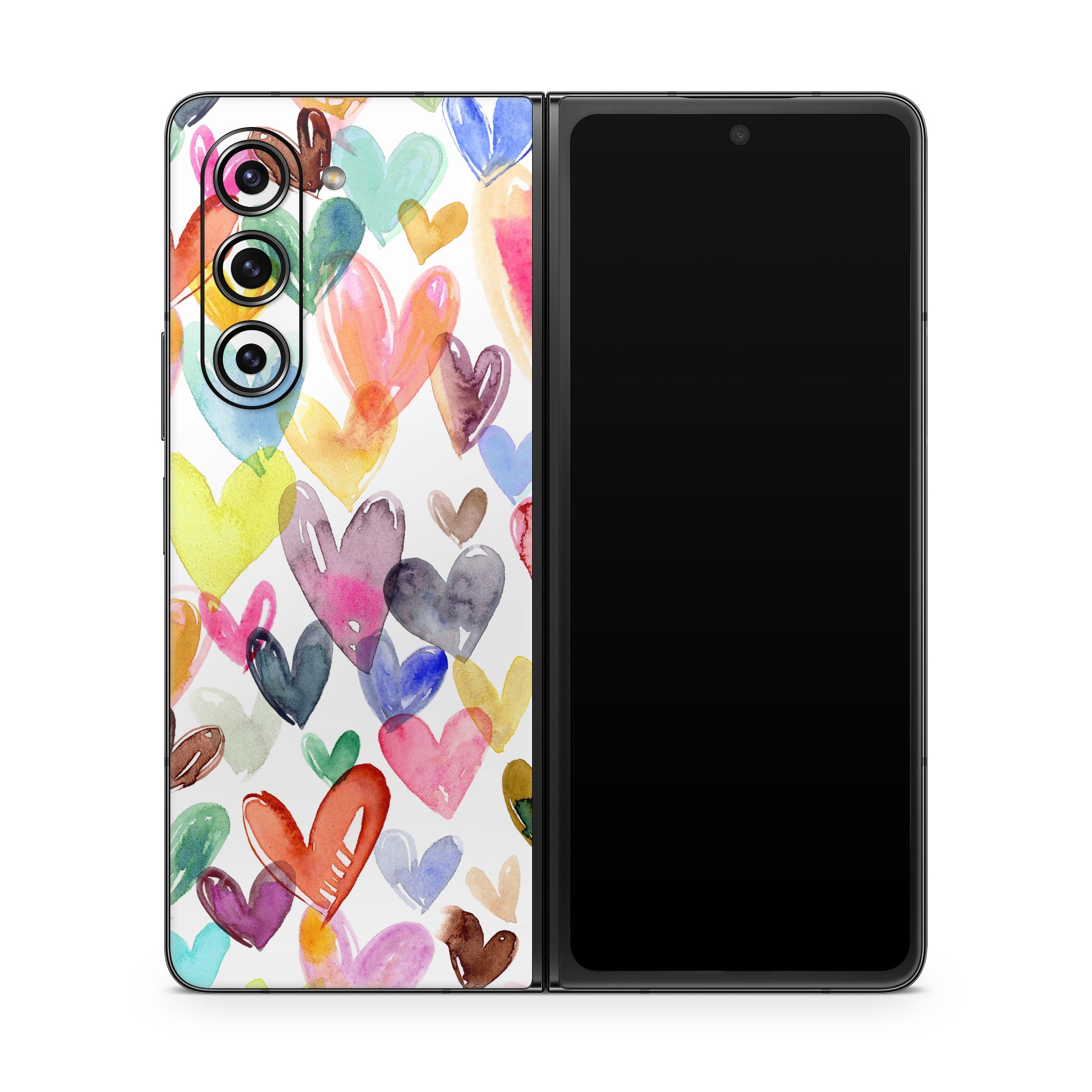 Juvi Hearts - Samsung Galaxy Z Fold5 Skin