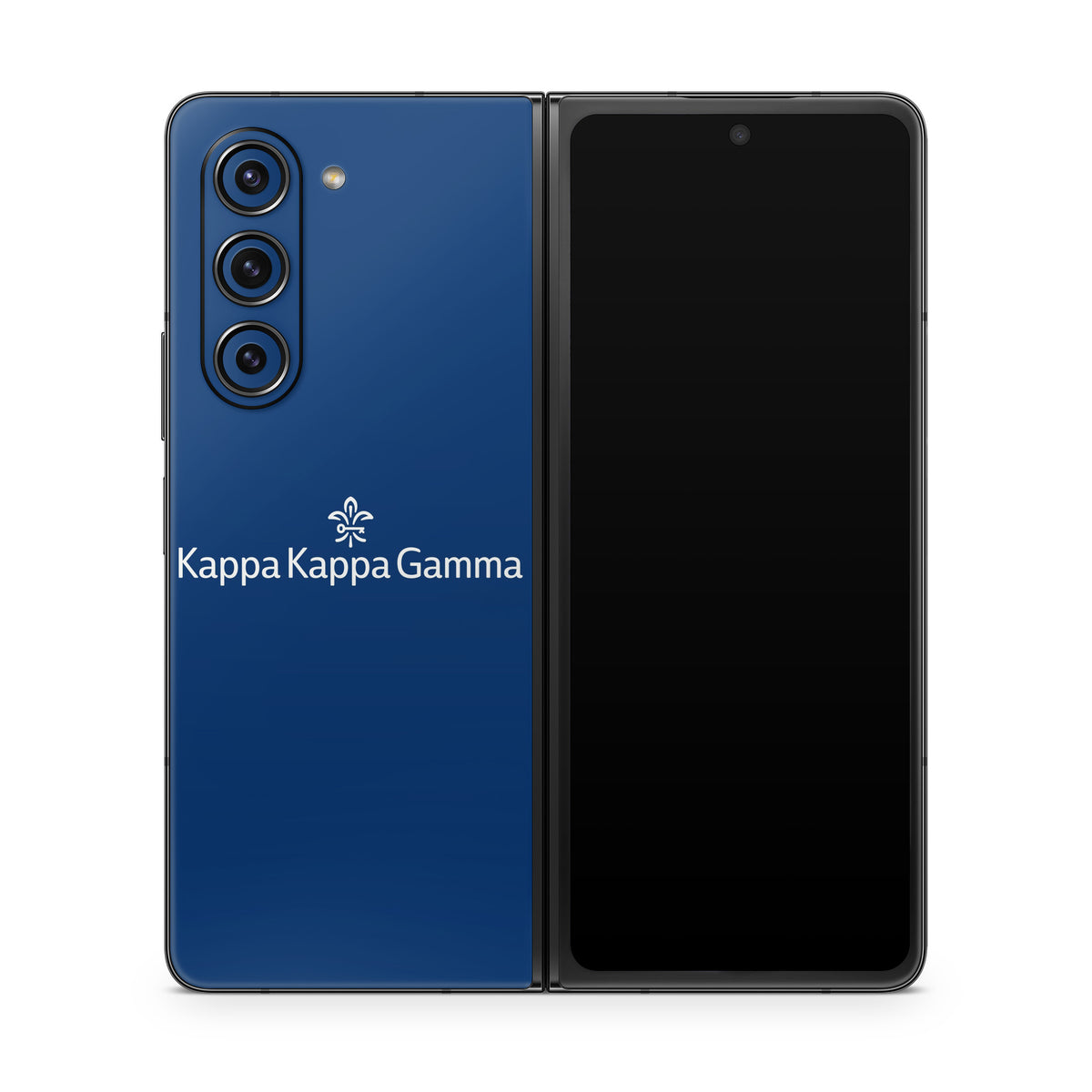 Kappa Kappa Gamma Brandmark Kappa Blue - Samsung Galaxy Z Fold5 Skin