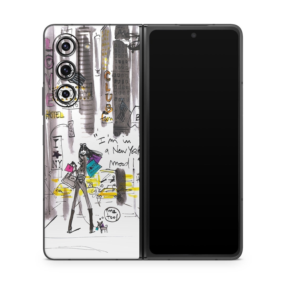 My New York Mood - Samsung Galaxy Z Fold5 Skin