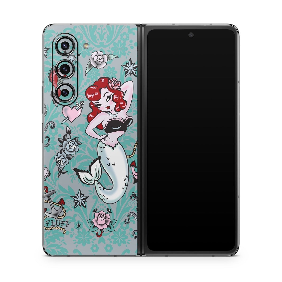 Molly Mermaid - Samsung Galaxy Z Fold5 Skin