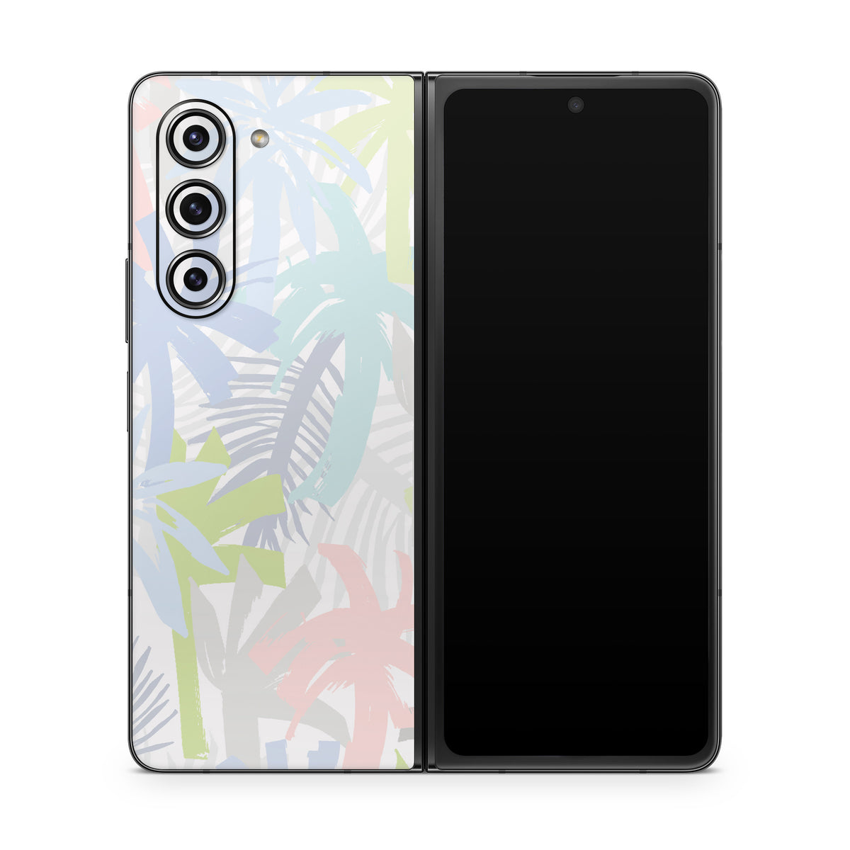 Pastel Palms - Samsung Galaxy Z Fold5 Skin