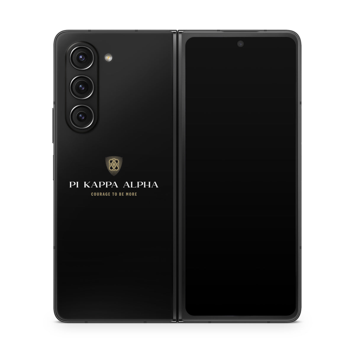 Pi Kappa Alpha Formal Logo Black - Samsung Galaxy Z Fold5 Skin