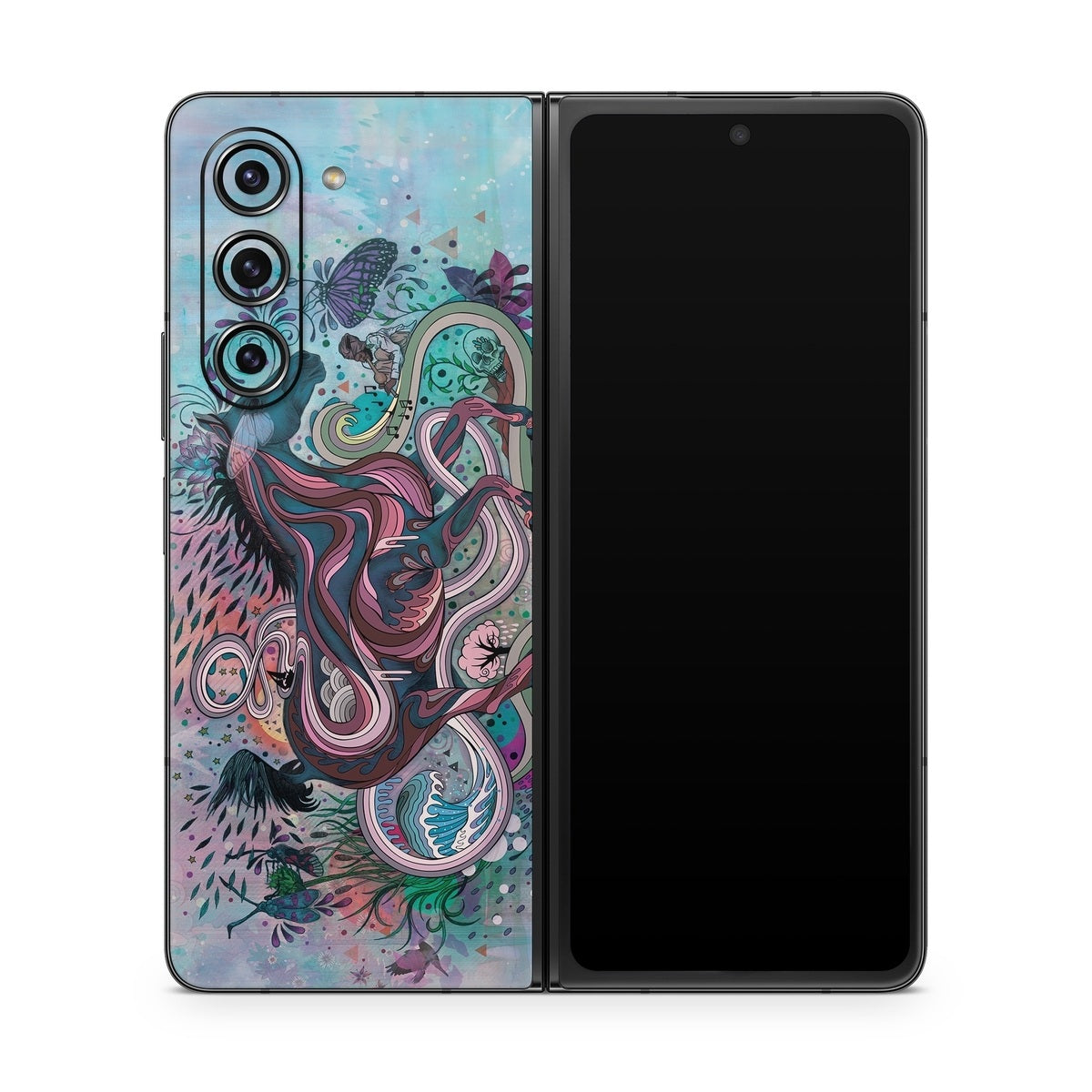 Poetry in Motion - Samsung Galaxy Z Fold5 Skin