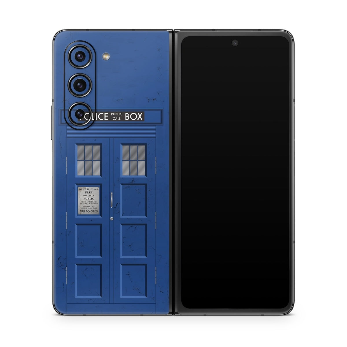 Police Box - Samsung Galaxy Z Fold5 Skin