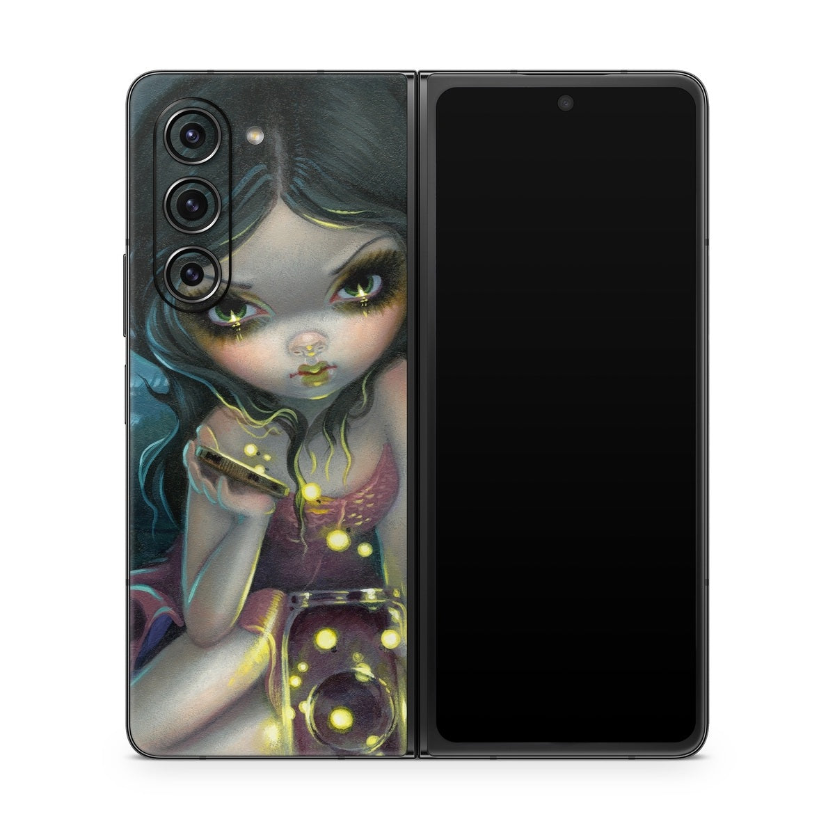 Releasing Fireflies - Samsung Galaxy Z Fold5 Skin