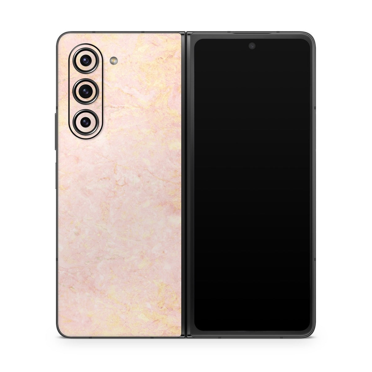 Rose Gold Marble - Samsung Galaxy Z Fold5 Skin