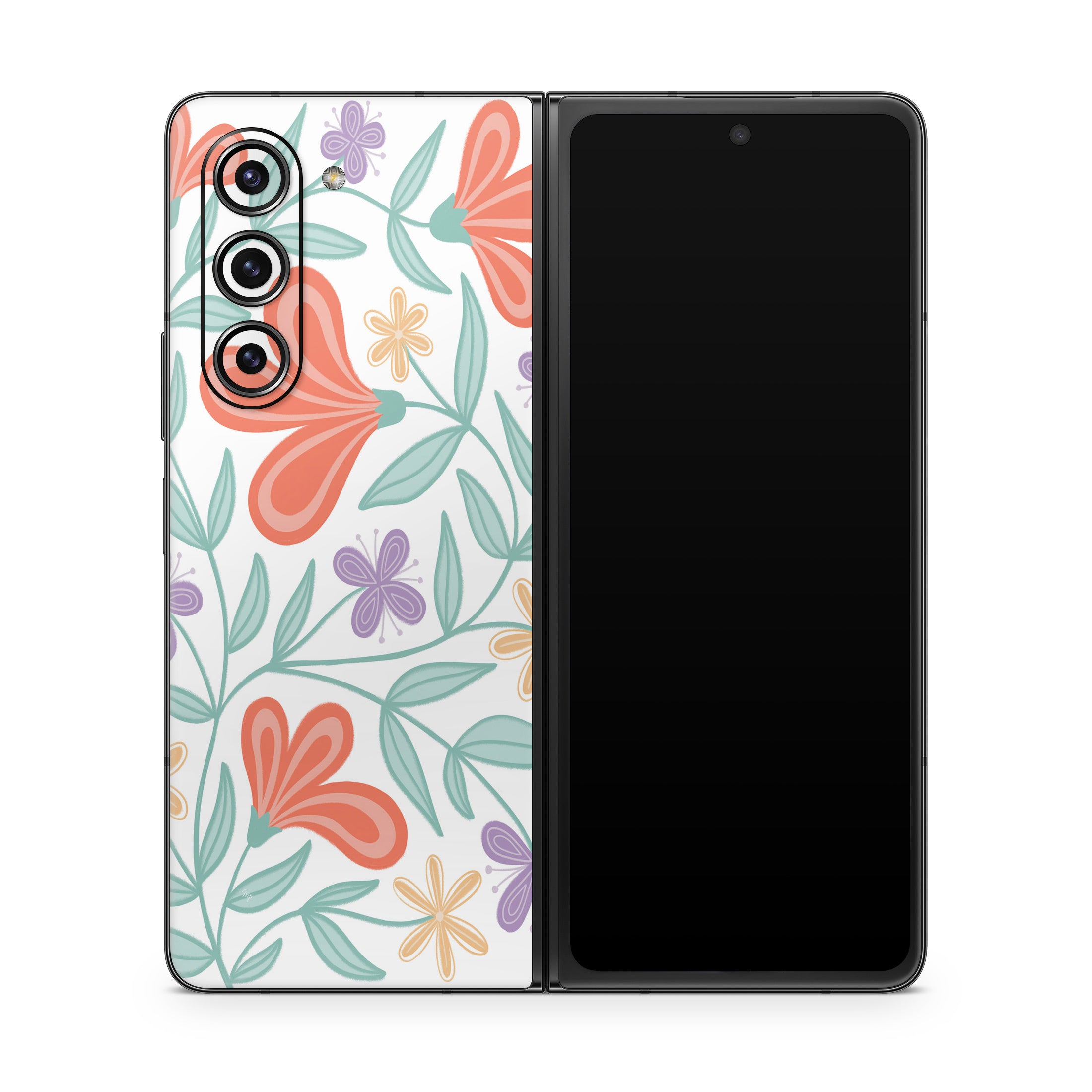 Summer Blooms - Samsung Galaxy Z Fold5 Skin