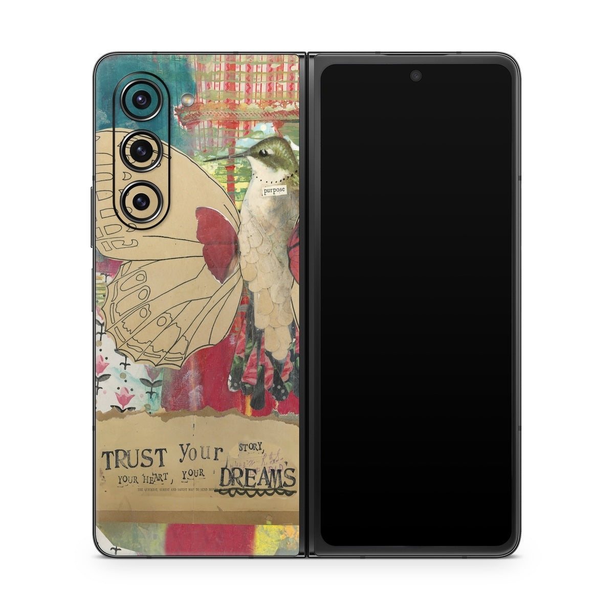 Trust Your Dreams - Samsung Galaxy Z Fold5 Skin