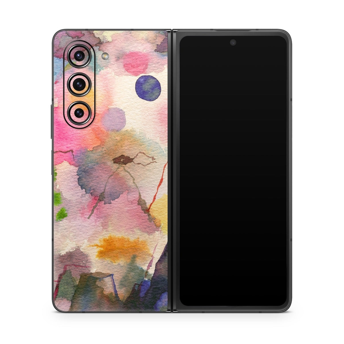Watercolor Mountains - Samsung Galaxy Z Fold5 Skin