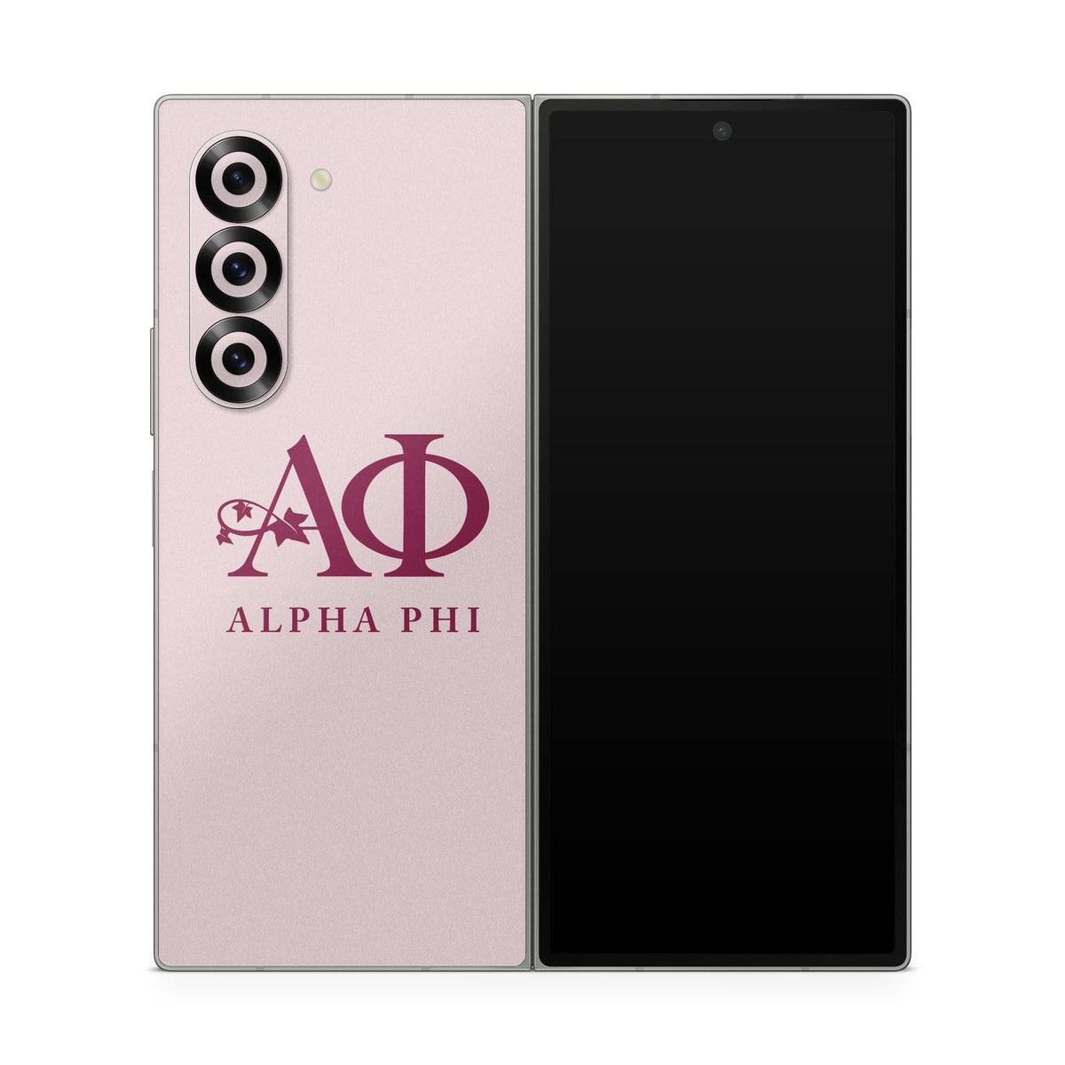 Alpha Phi Ivory - Samsung Galaxy Z Fold6 Skin