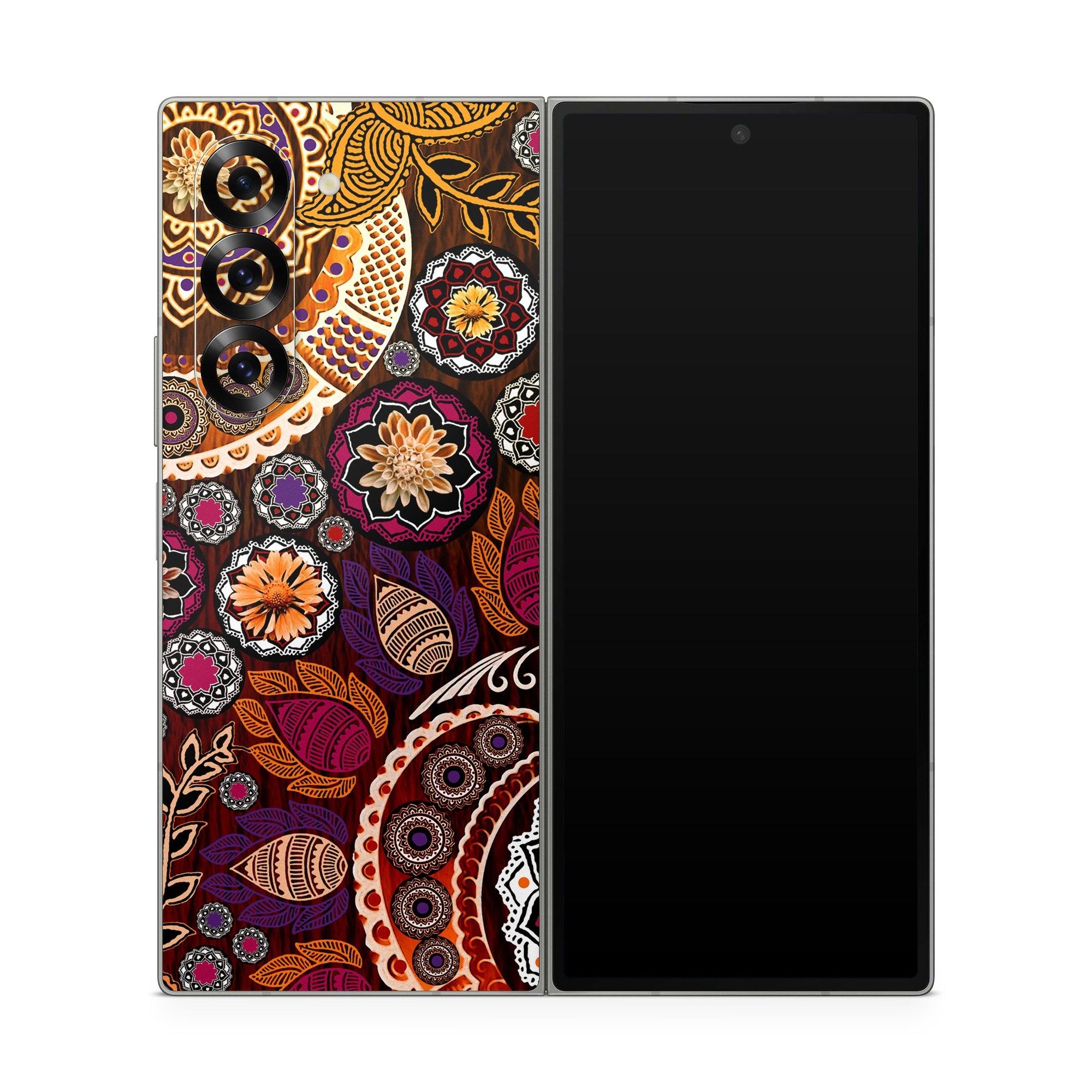 Autumn Mehndi - Samsung Galaxy Z Fold6 Skin