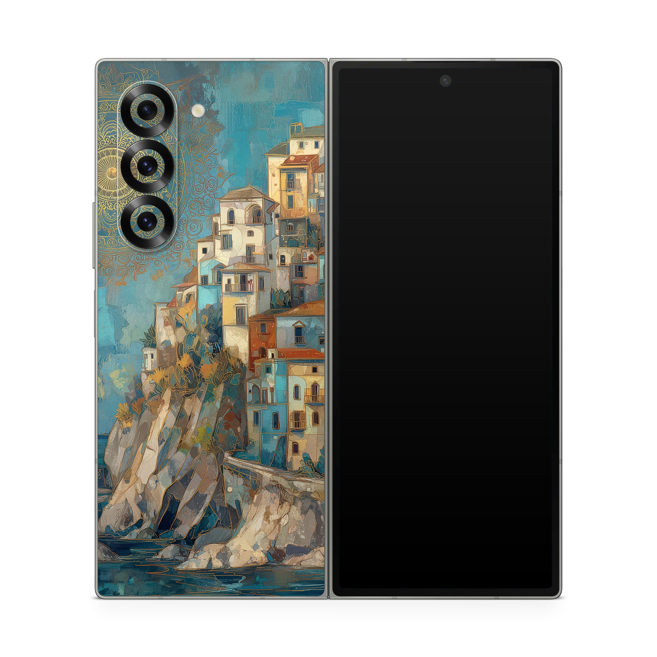 Coastal Town - Samsung Galaxy Z Fold6 Skin