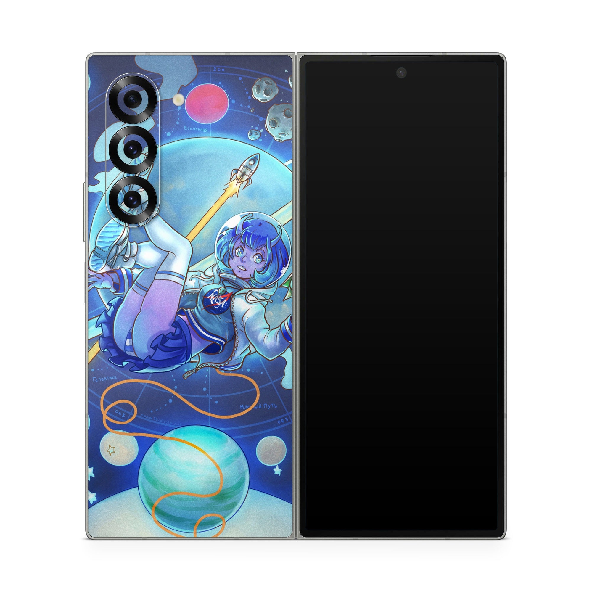 We Come in Peace - Samsung Galaxy Z Fold6 Skin