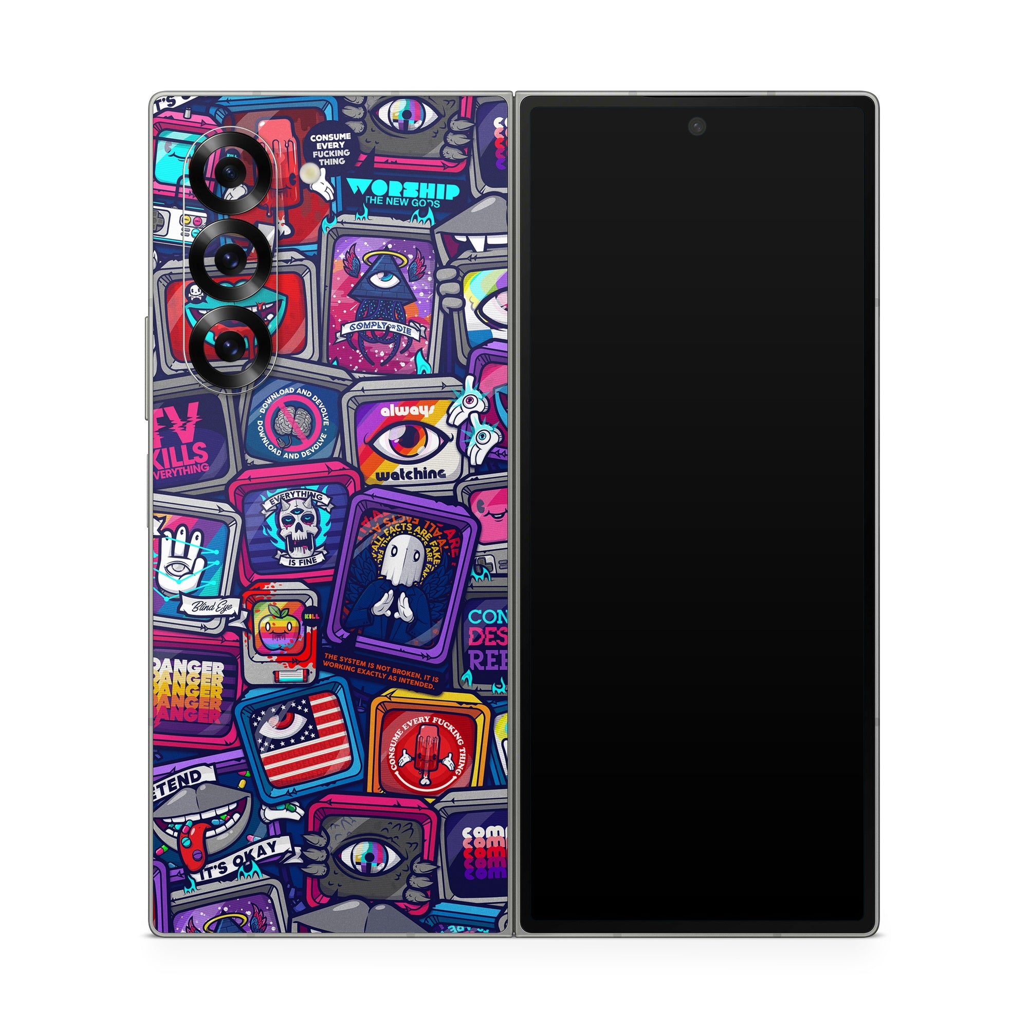 Distraction Tactic - Samsung Galaxy Z Fold6 Skin