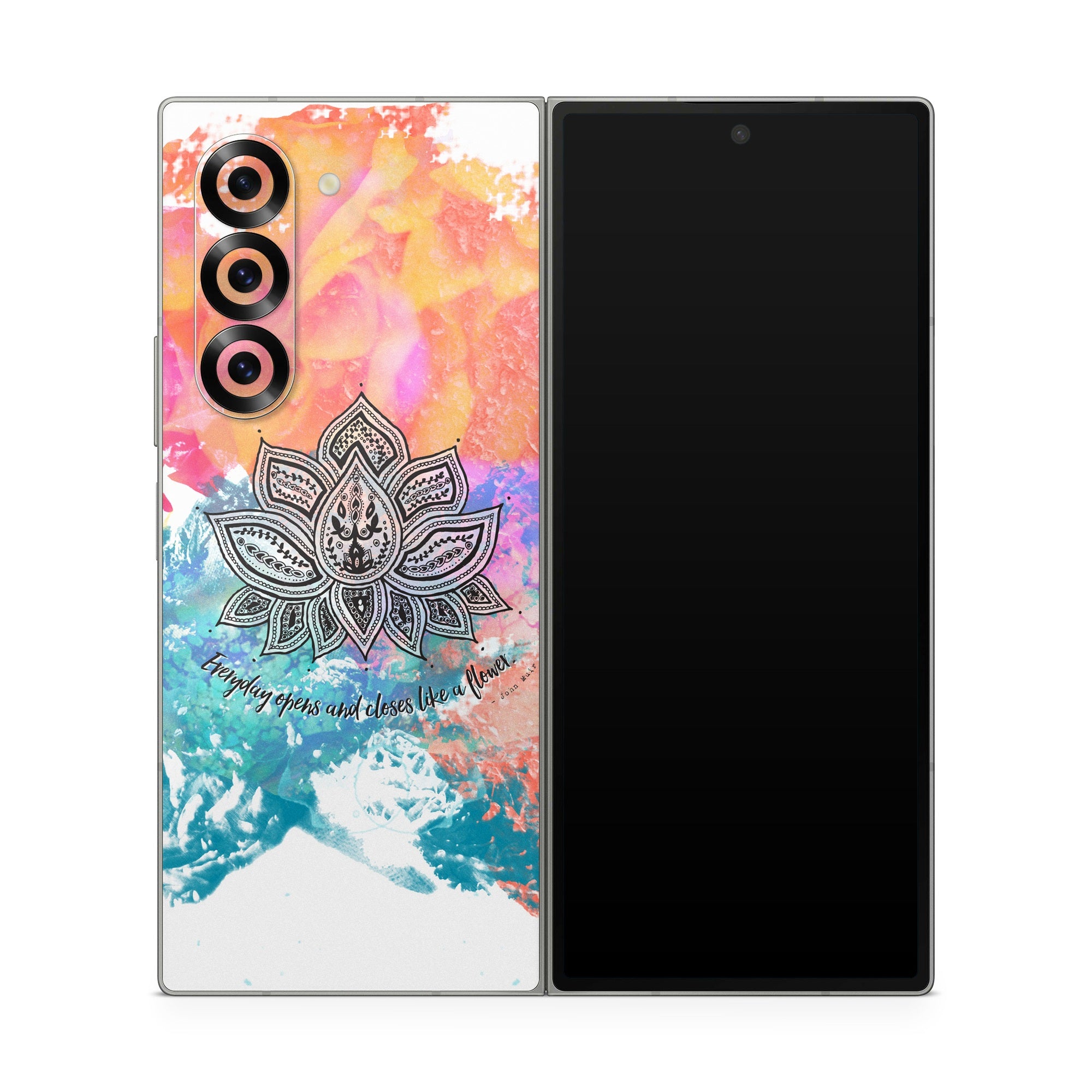 Happy Lotus - Samsung Galaxy Z Fold6 Skin