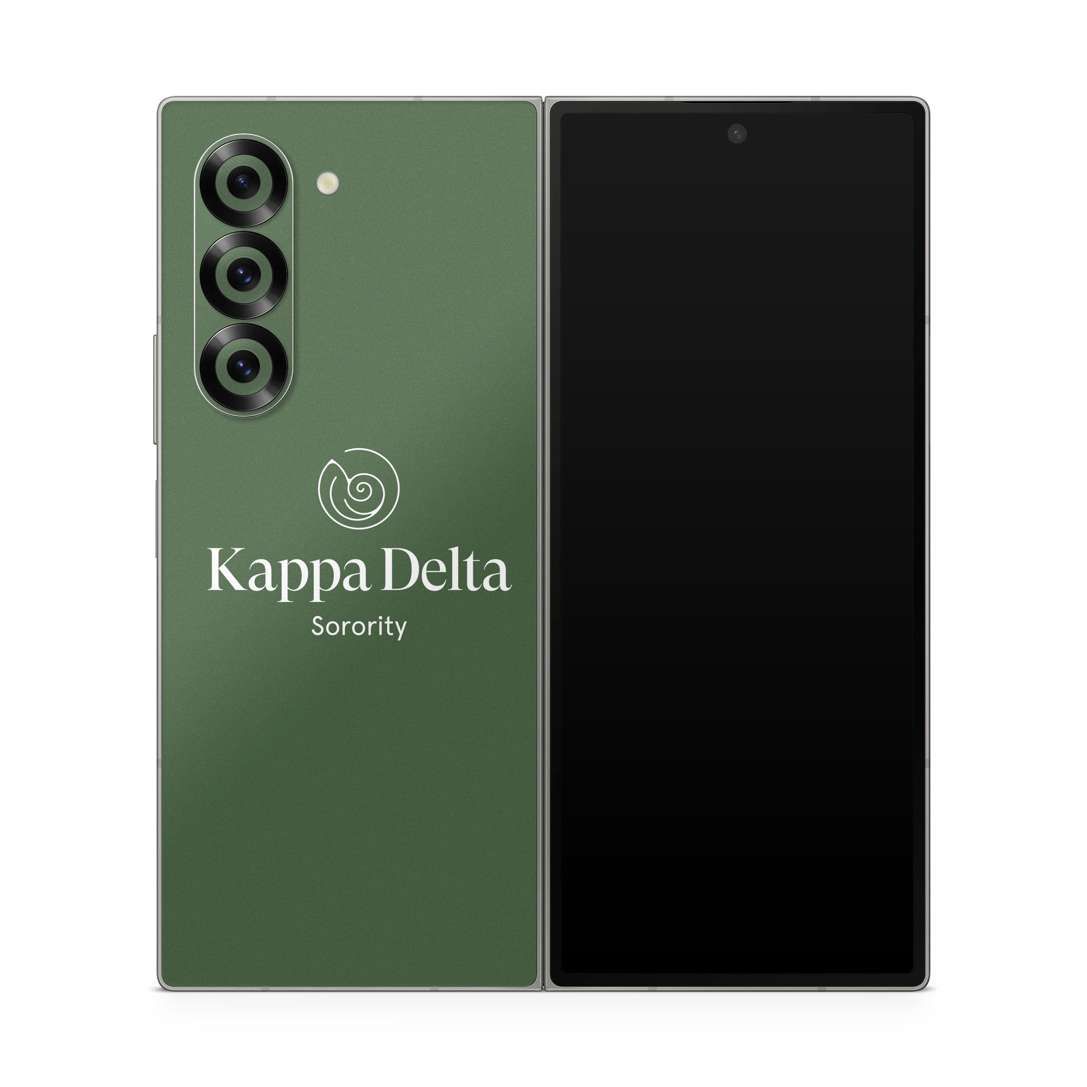 Kappa Delta Primary Logo Dark Olive - Samsung Galaxy Z Fold6 Skin