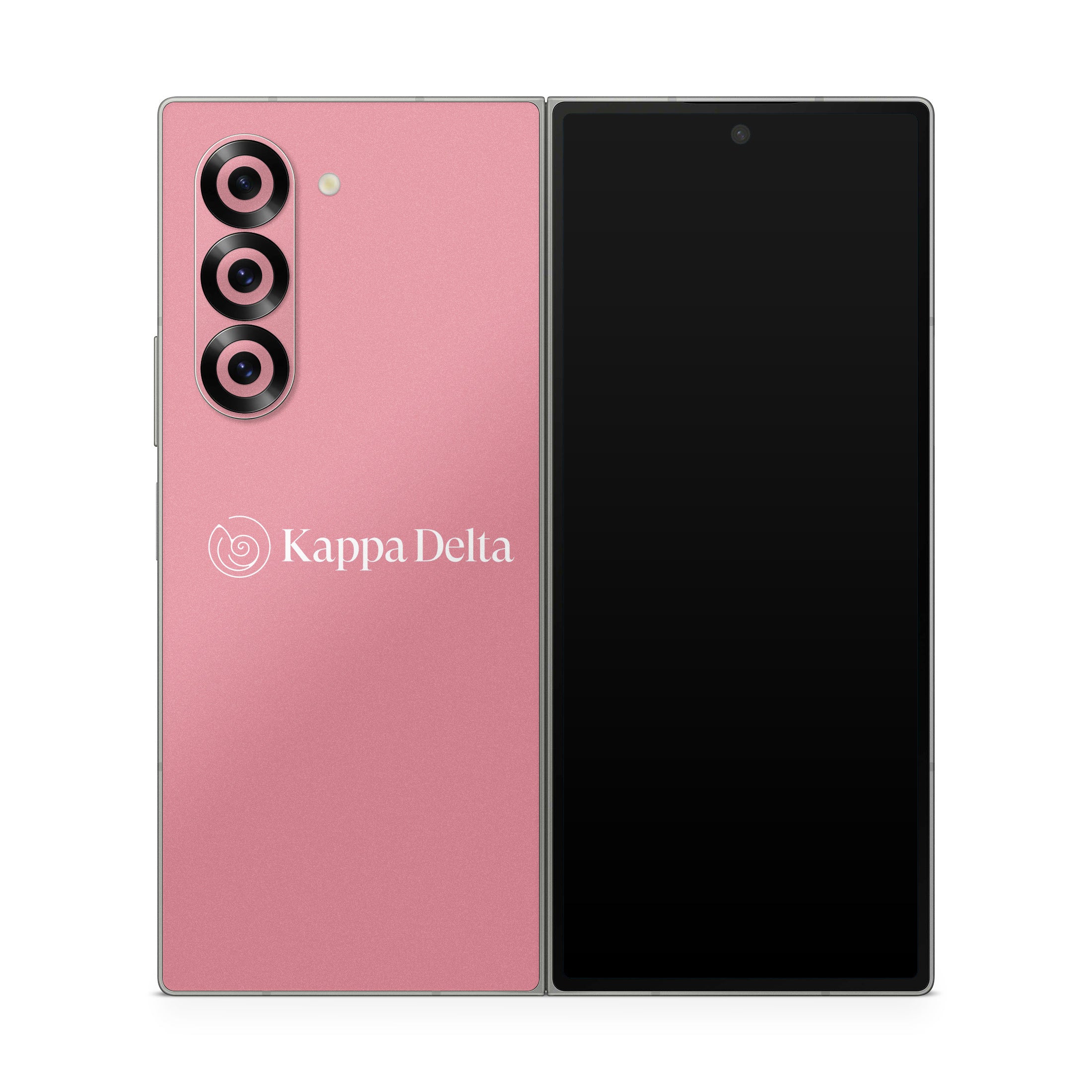 Kappa Delta Secondary Logo Active Pink - Samsung Galaxy Z Fold6 Skin
