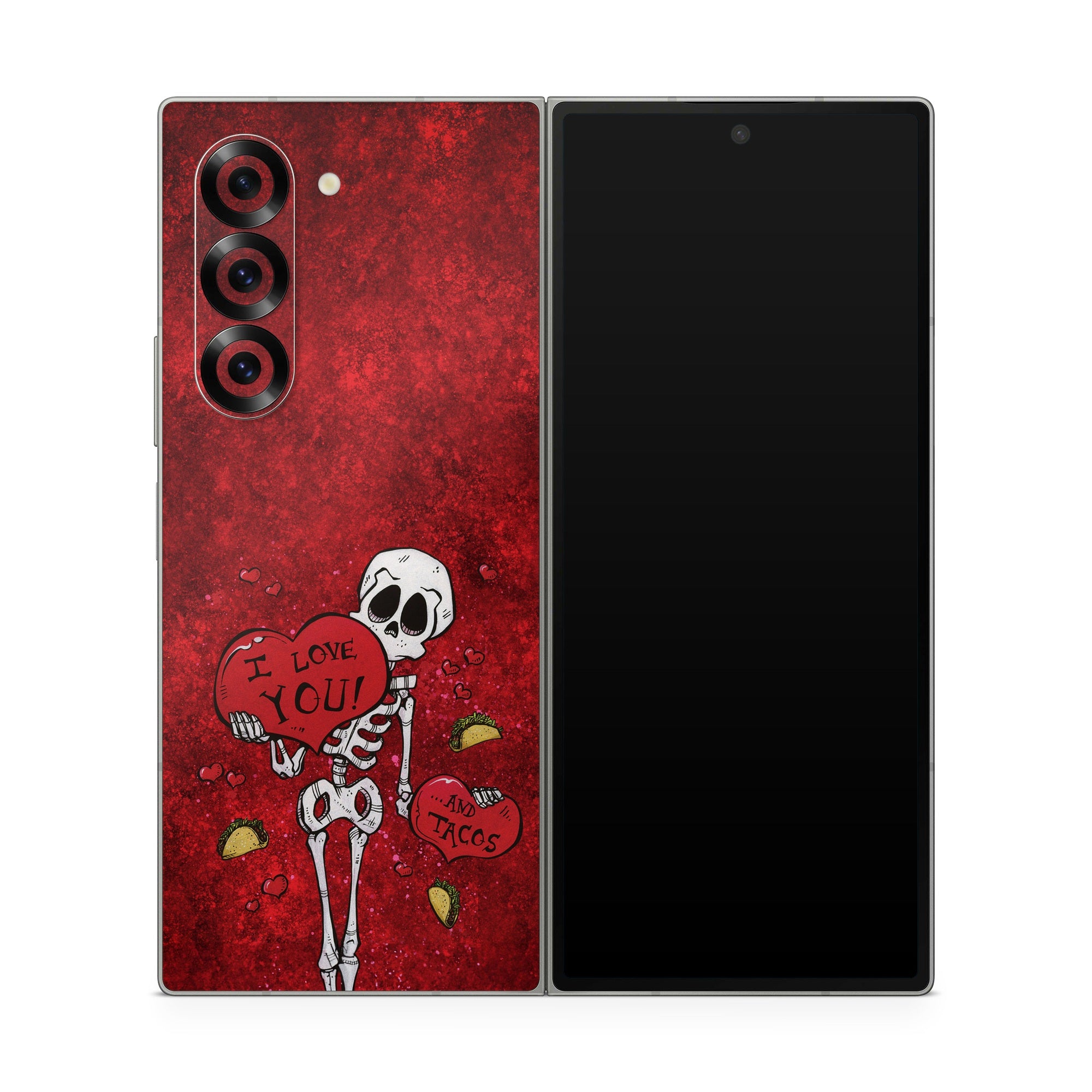 I Love You And Tacos - Samsung Galaxy Z Fold6 Skin