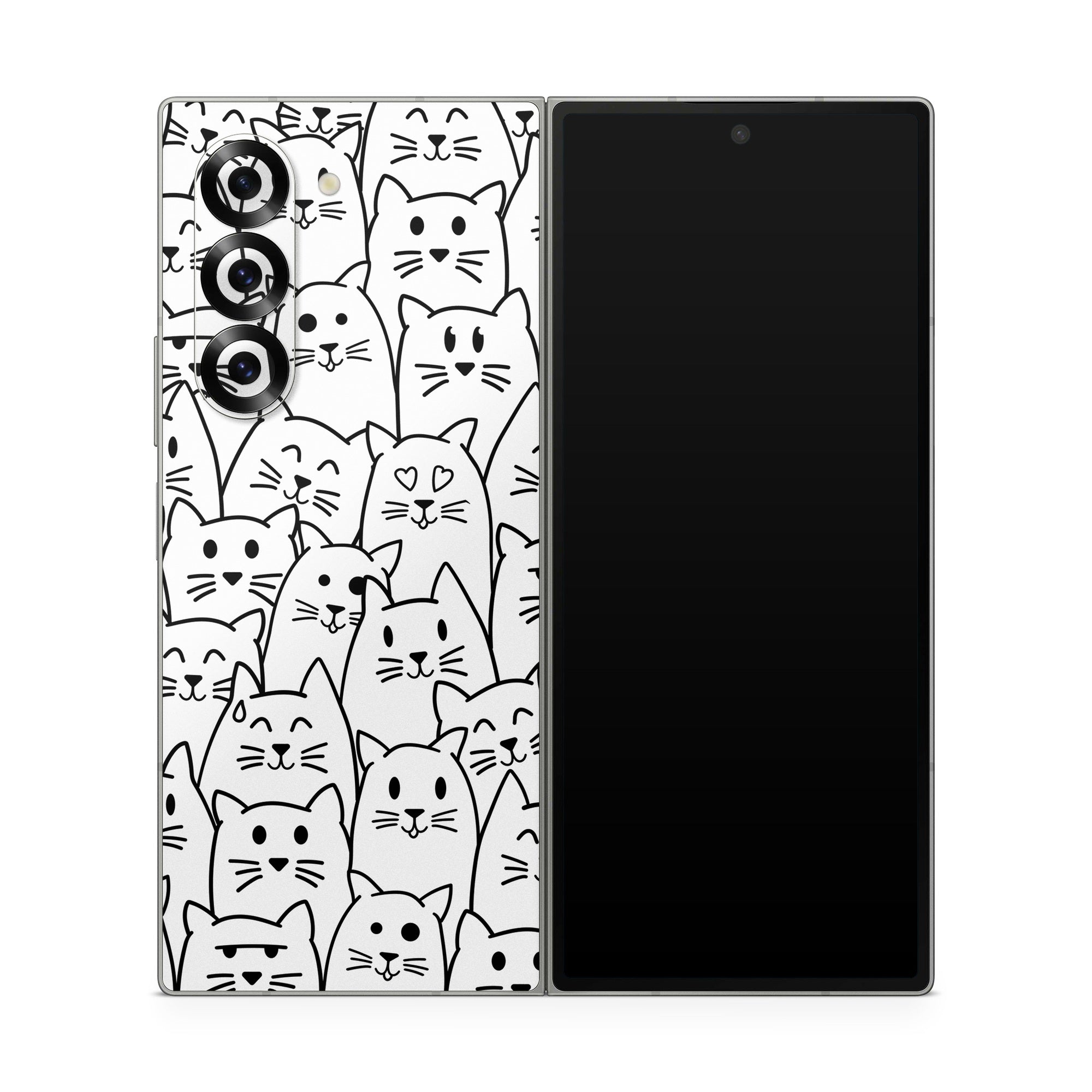 Moody Cats - Samsung Galaxy Z Fold6 Skin