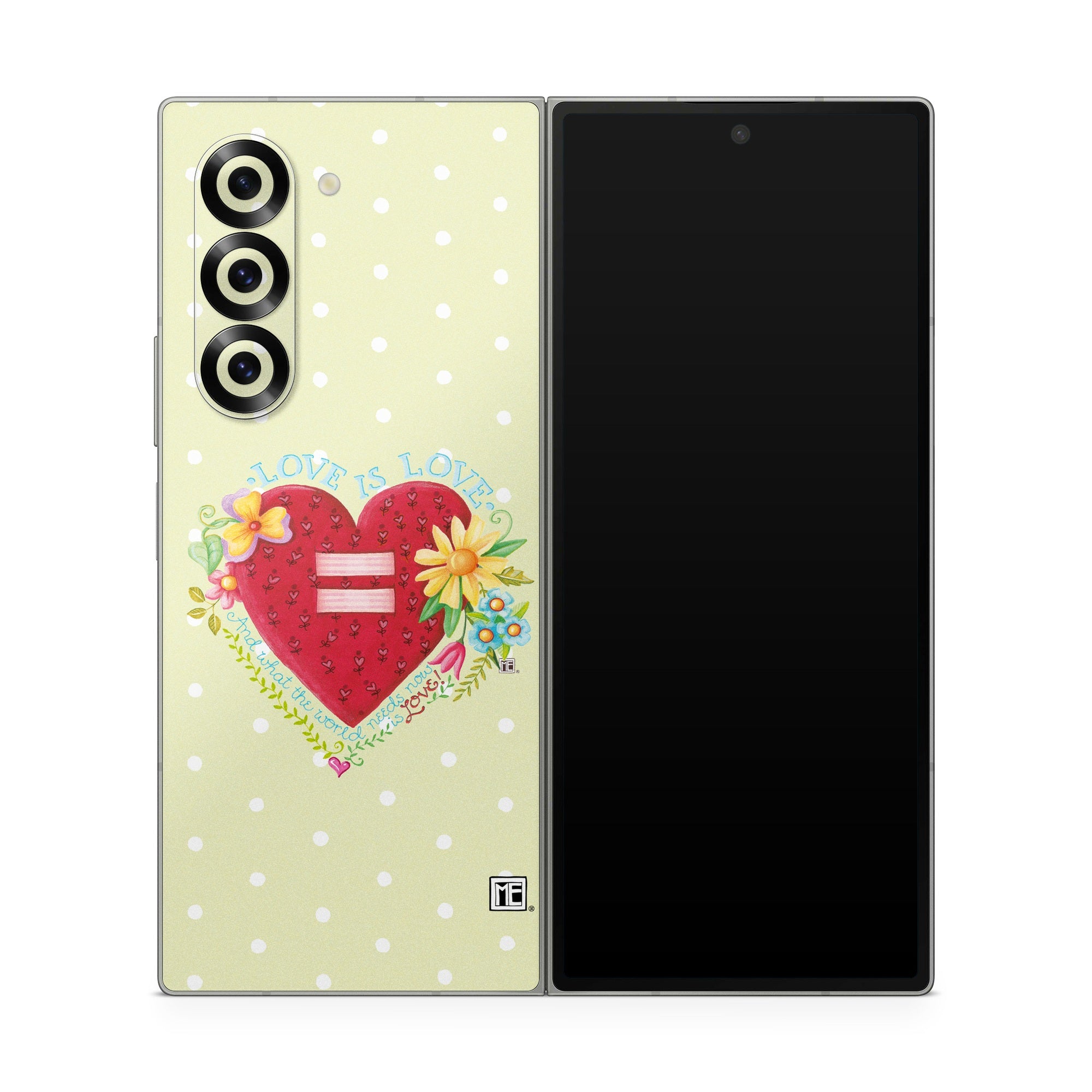 Love Is What We Need - Samsung Galaxy Z Fold6 Skin