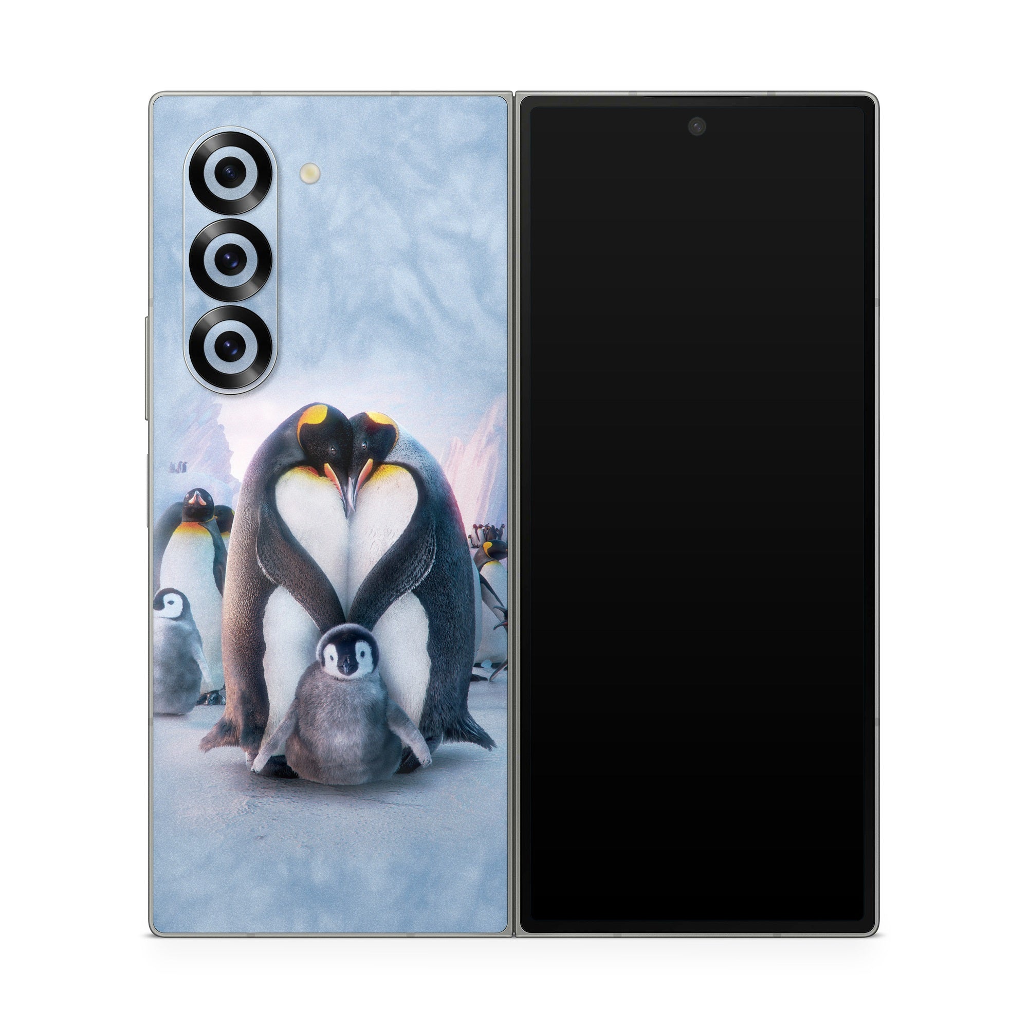 Penguin Heart - Samsung Galaxy Z Fold6 Skin