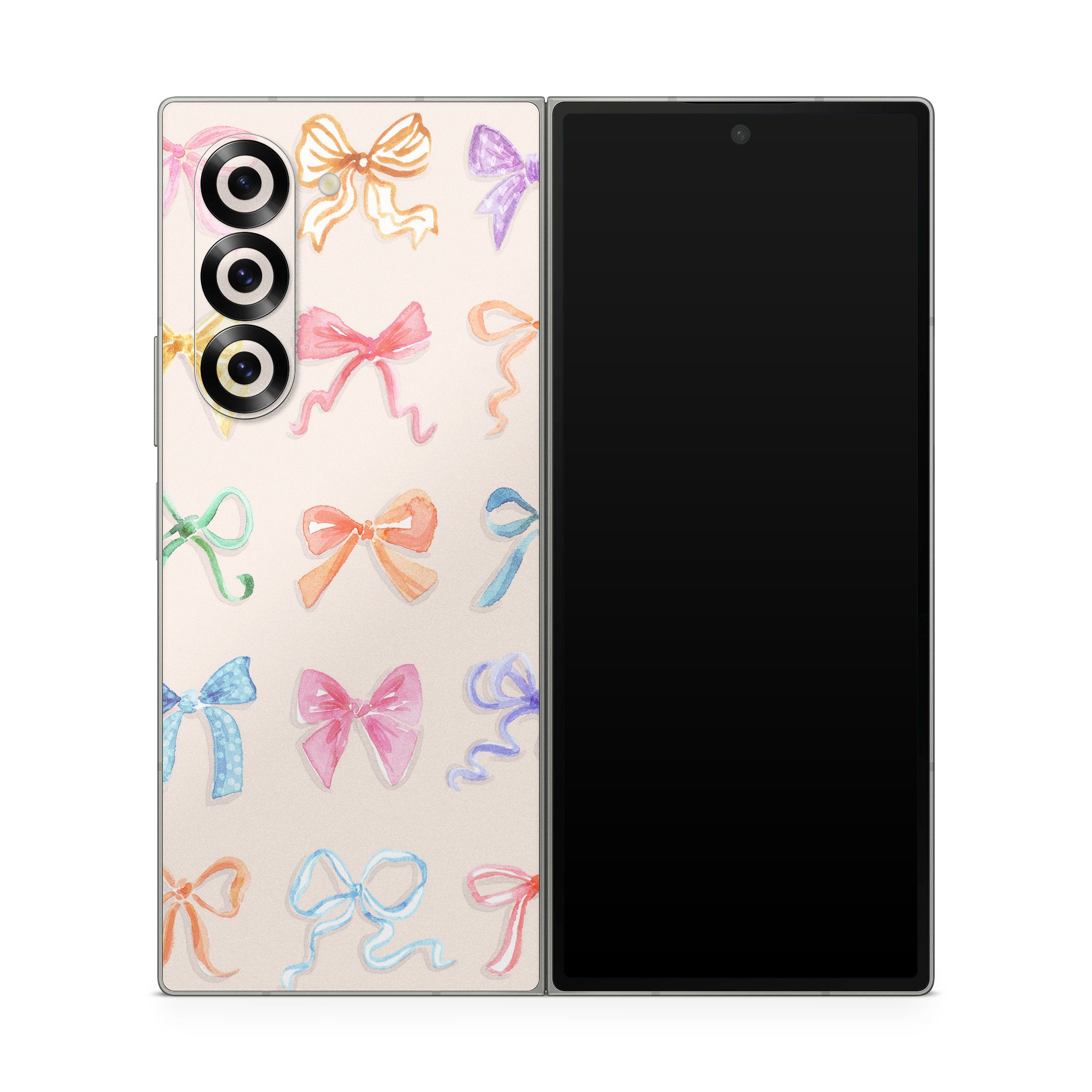 Rainbow Bows - Samsung Galaxy Z Fold6 Skin