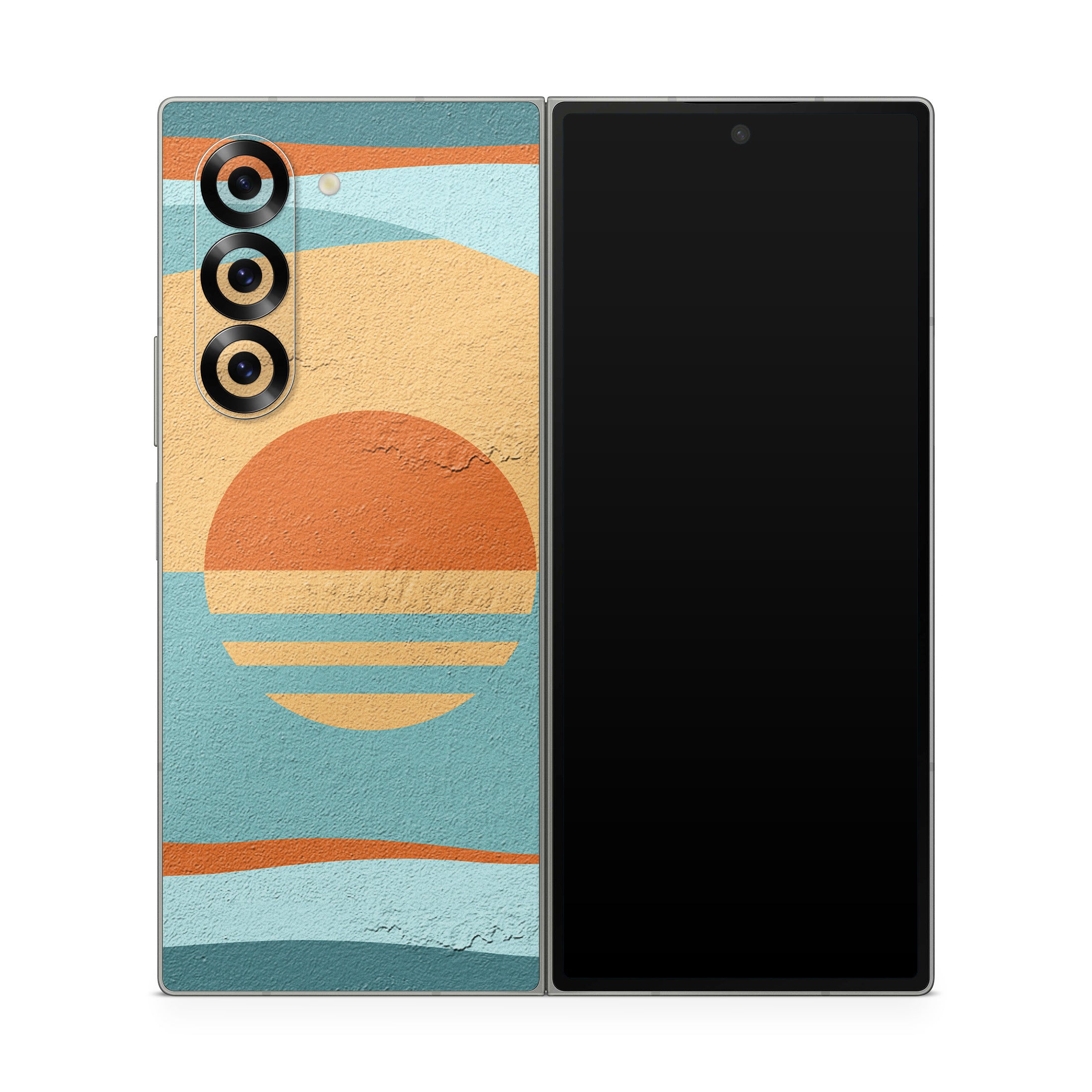 Retro Sunset - Samsung Galaxy Z Fold6 Skin