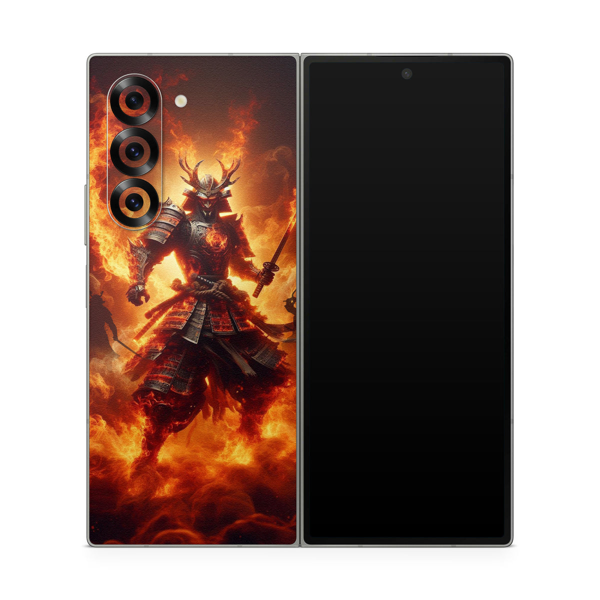 Samurai Fire - Samsung Galaxy Z Fold6 Skin