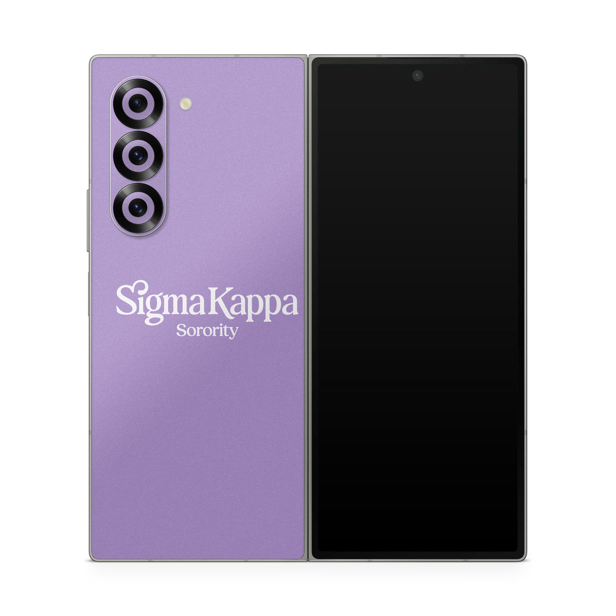 Sigma Kappa Sorority Logo Dove Love on Legacy Lavender - Samsung Galaxy Z Fold6 Skin