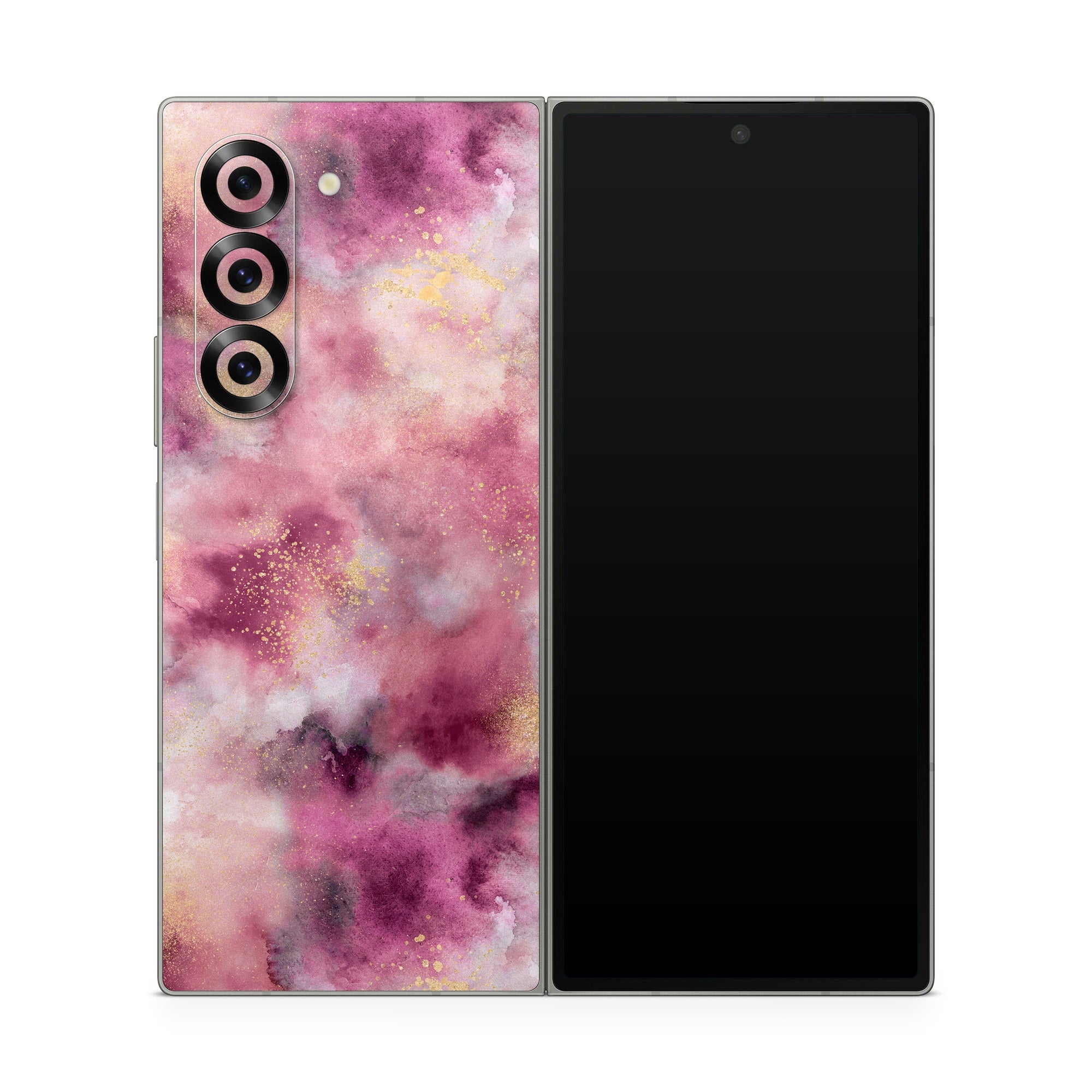Smoky Marble Watercolor - Samsung Galaxy Z Fold6 Skin