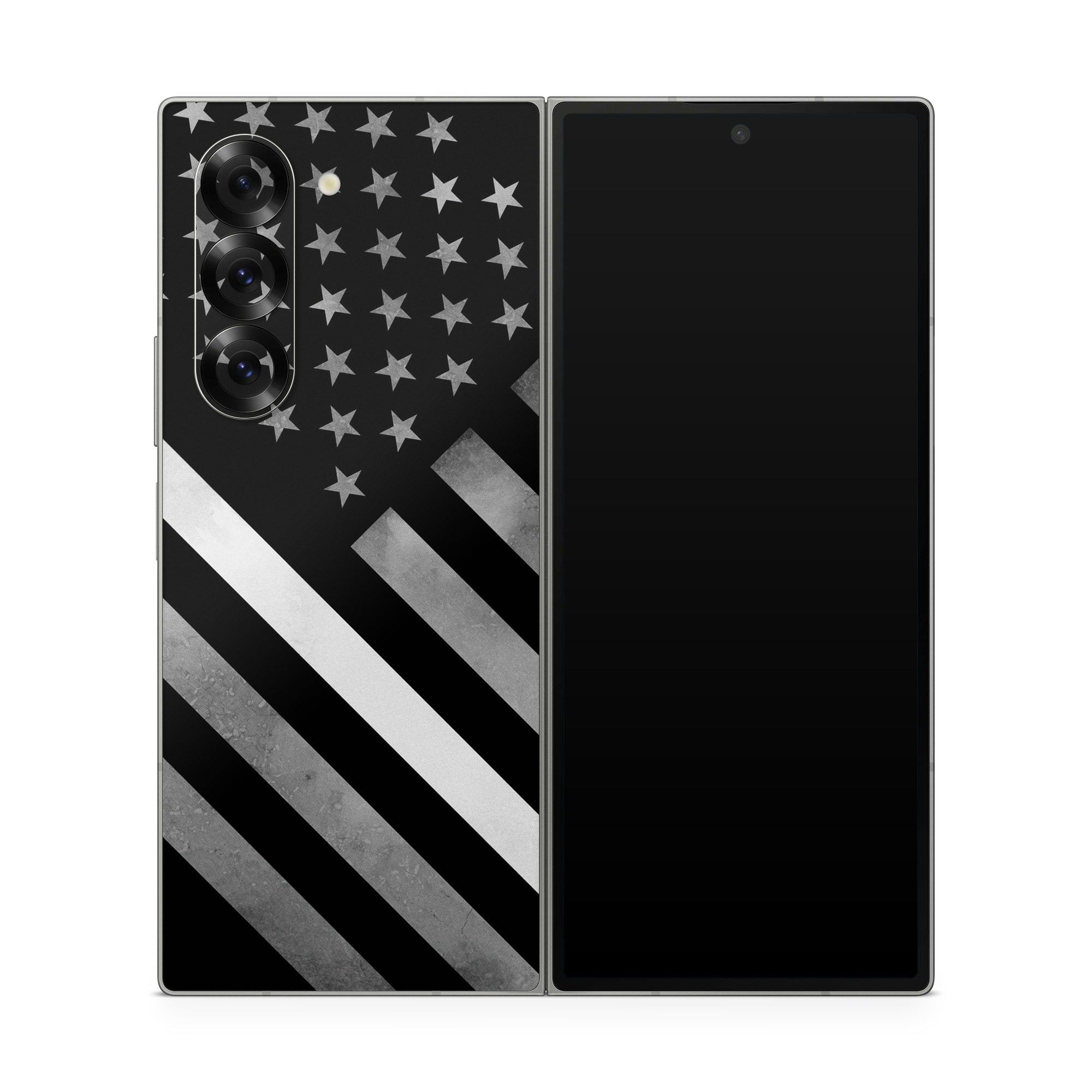 Thin White Line Hero - Samsung Galaxy Z Fold6 Skin