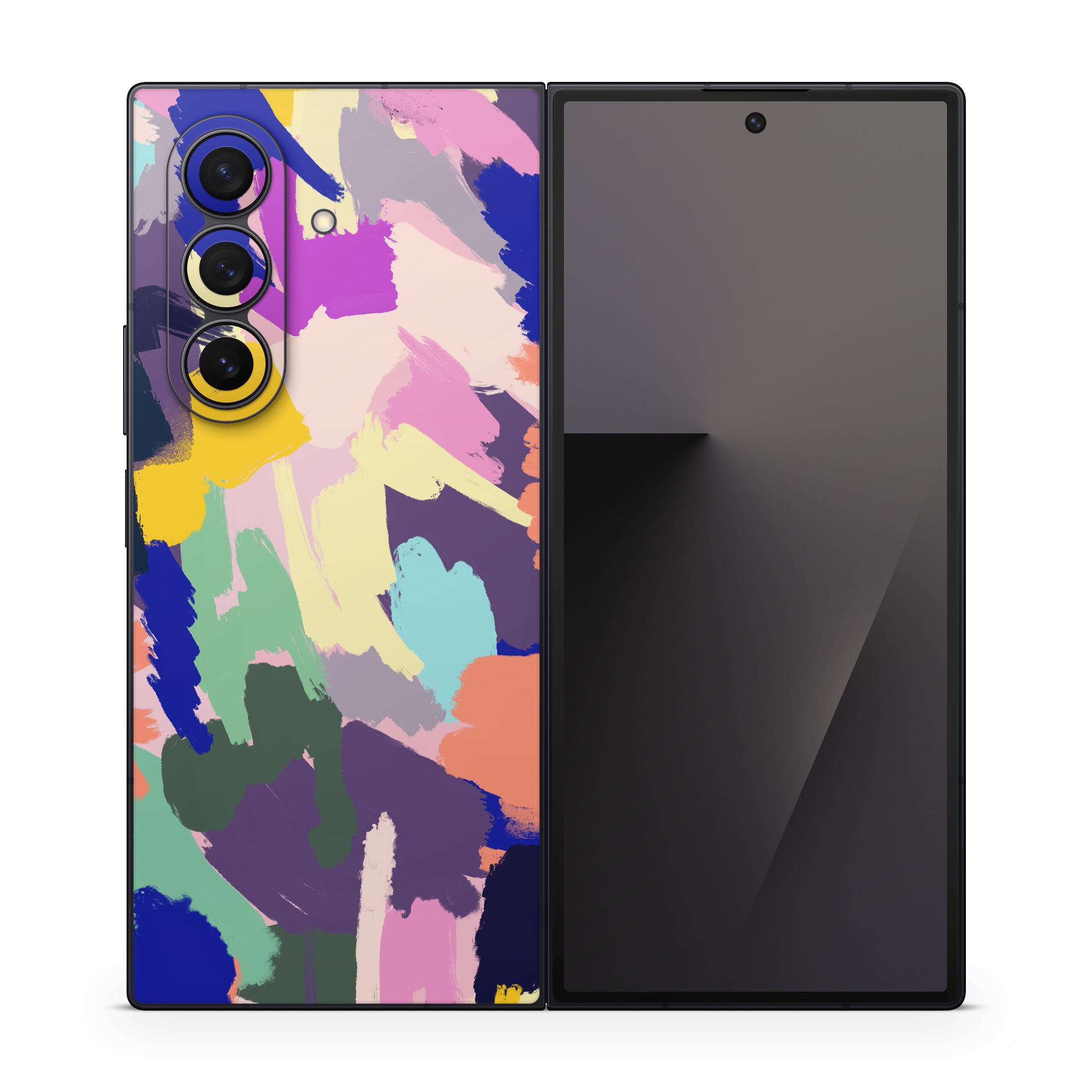 Abstract Scratches - Samsung Galaxy Z Fold7 Skin