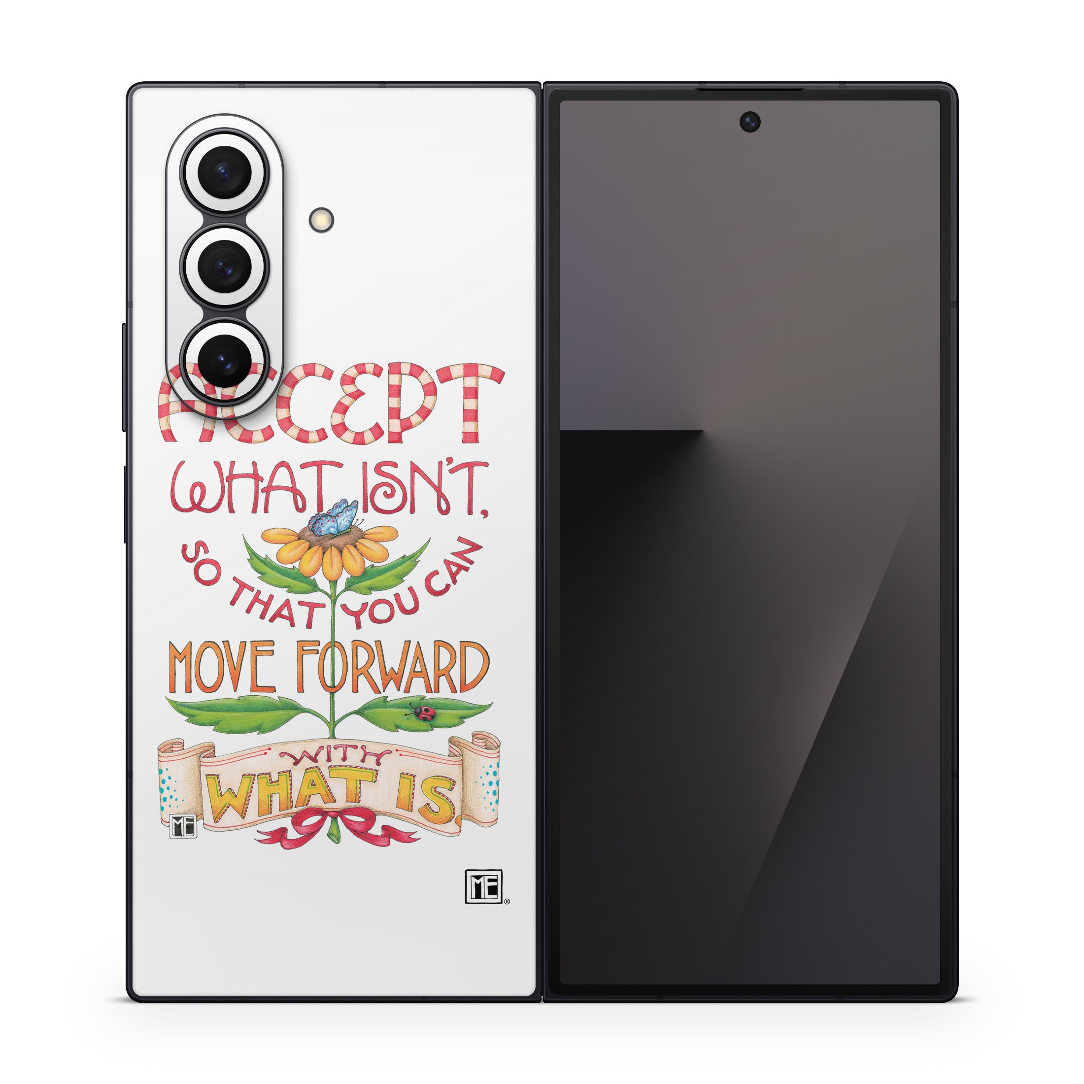 Accept What Isn't - Samsung Galaxy Z Fold7 Skin