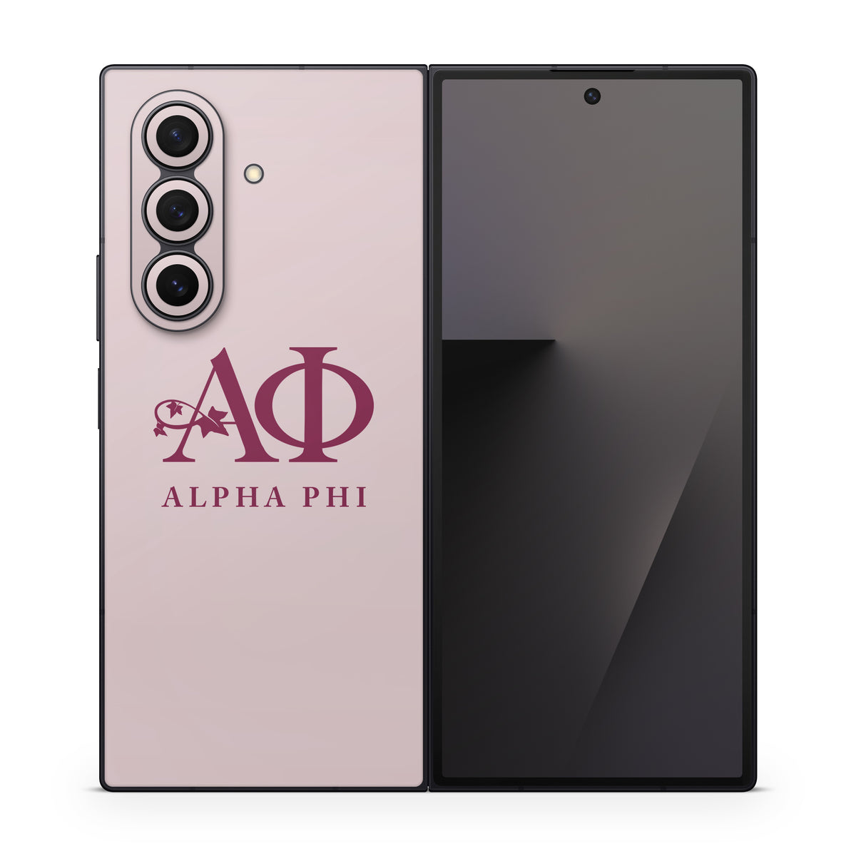 Alpha Phi Ivory - Samsung Galaxy Z Fold7 Skin
