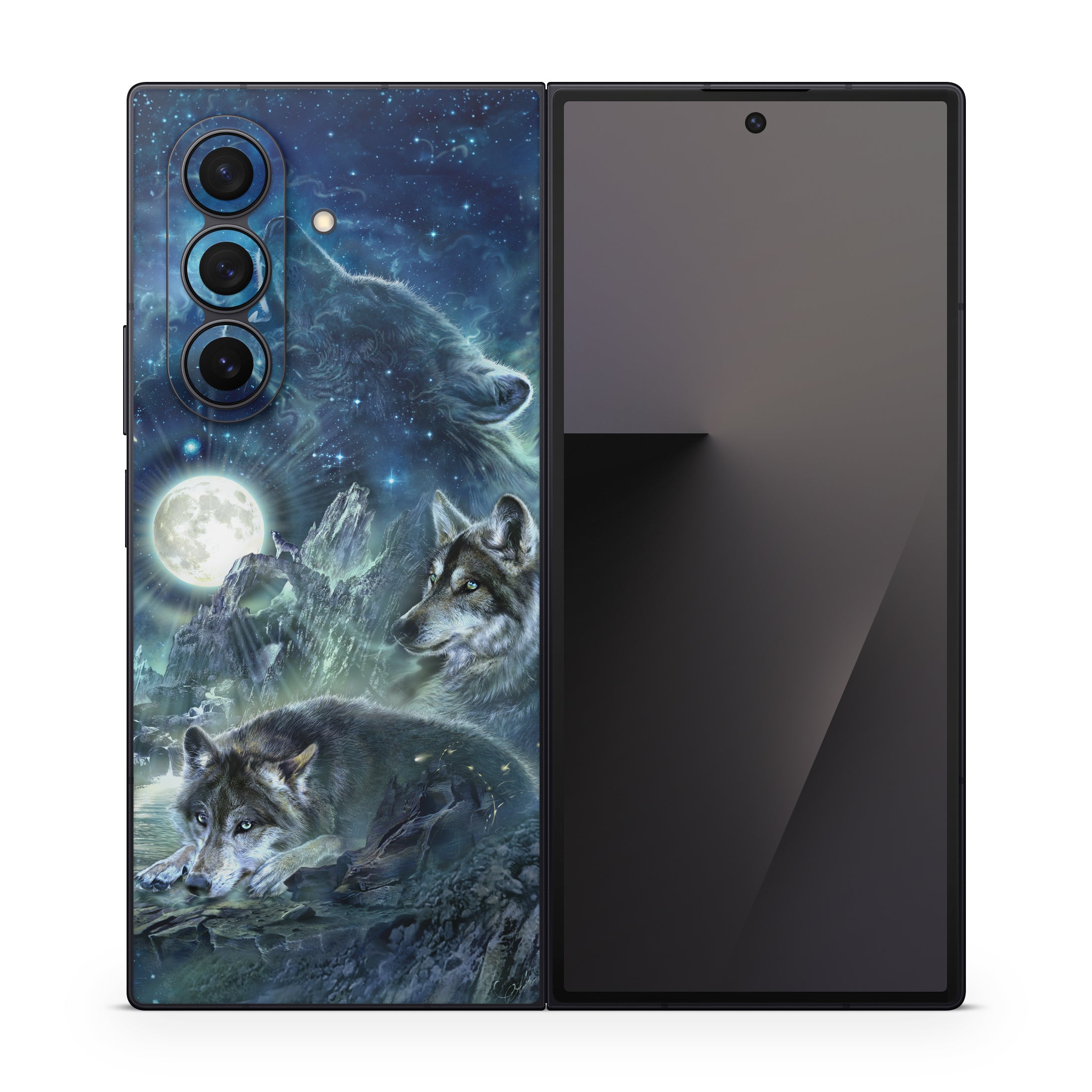 Bark At The Moon - Samsung Galaxy Z Fold7 Skin