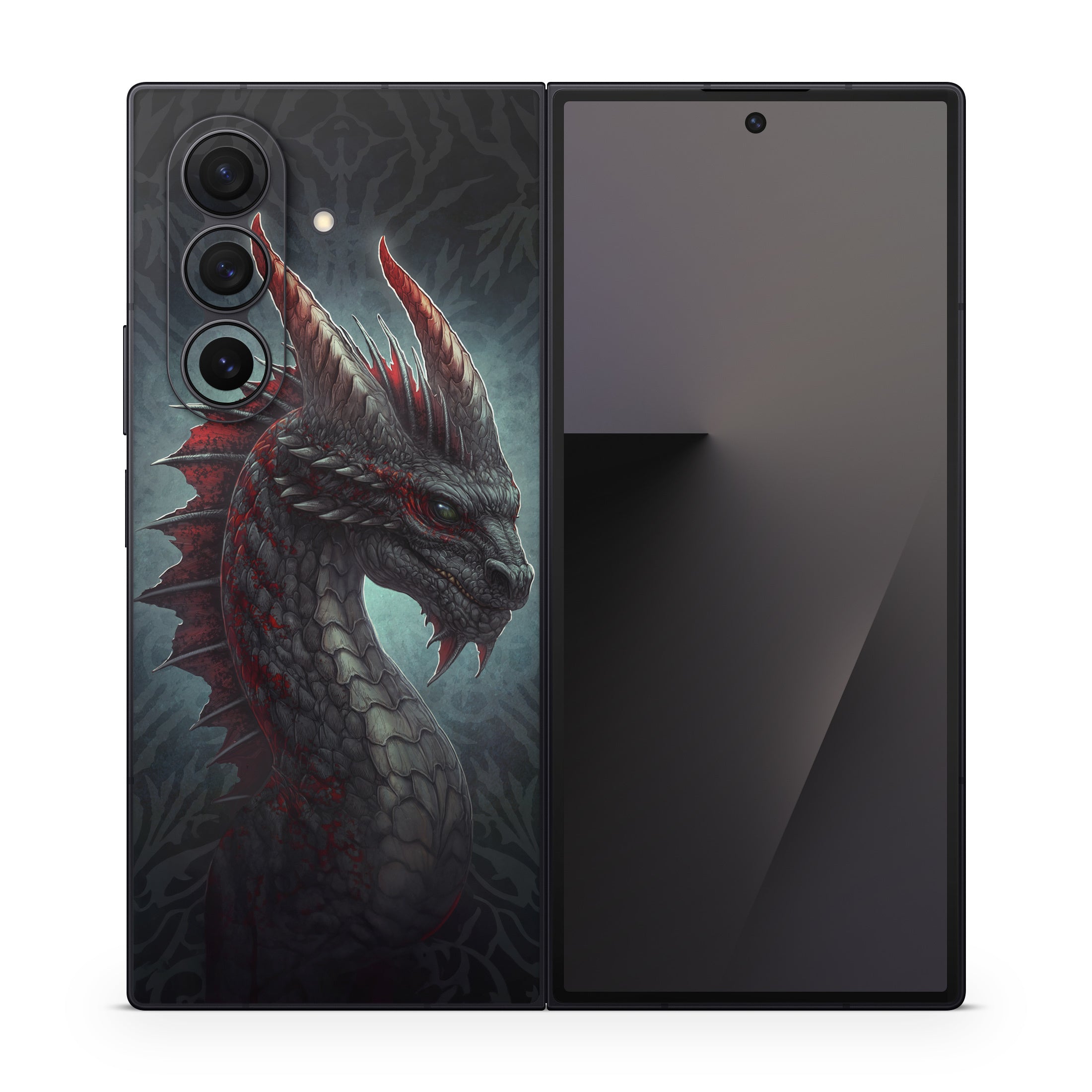 Black Dragon - Samsung Galaxy Z Fold7 Skin