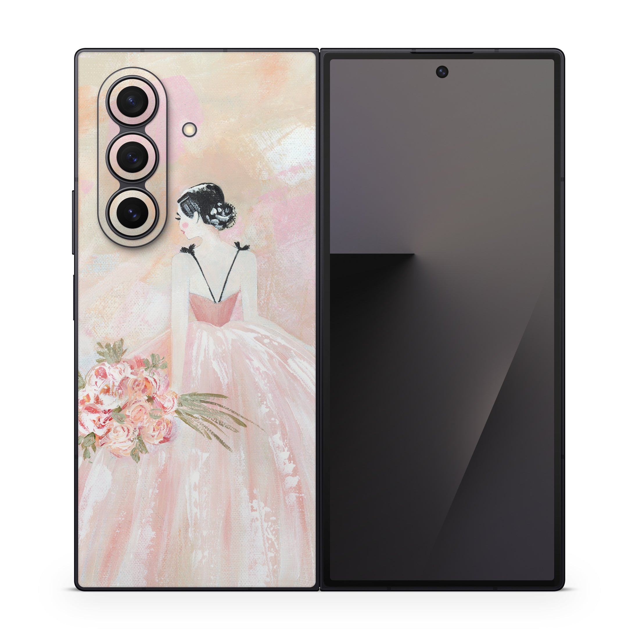 Blush Glam Girl - Samsung Galaxy Z Fold7 Skin