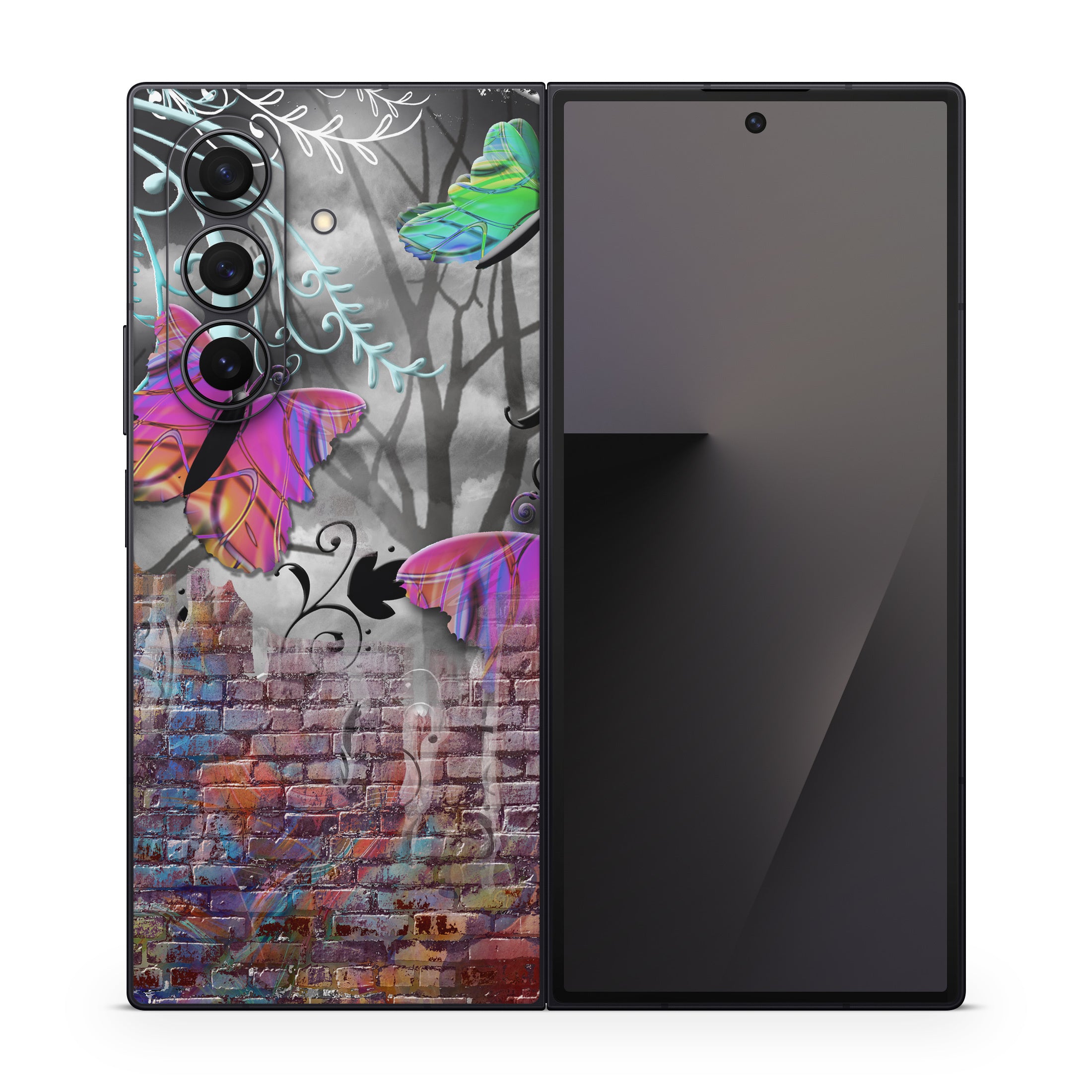Butterfly Wall - Samsung Galaxy Z Fold7 Skin