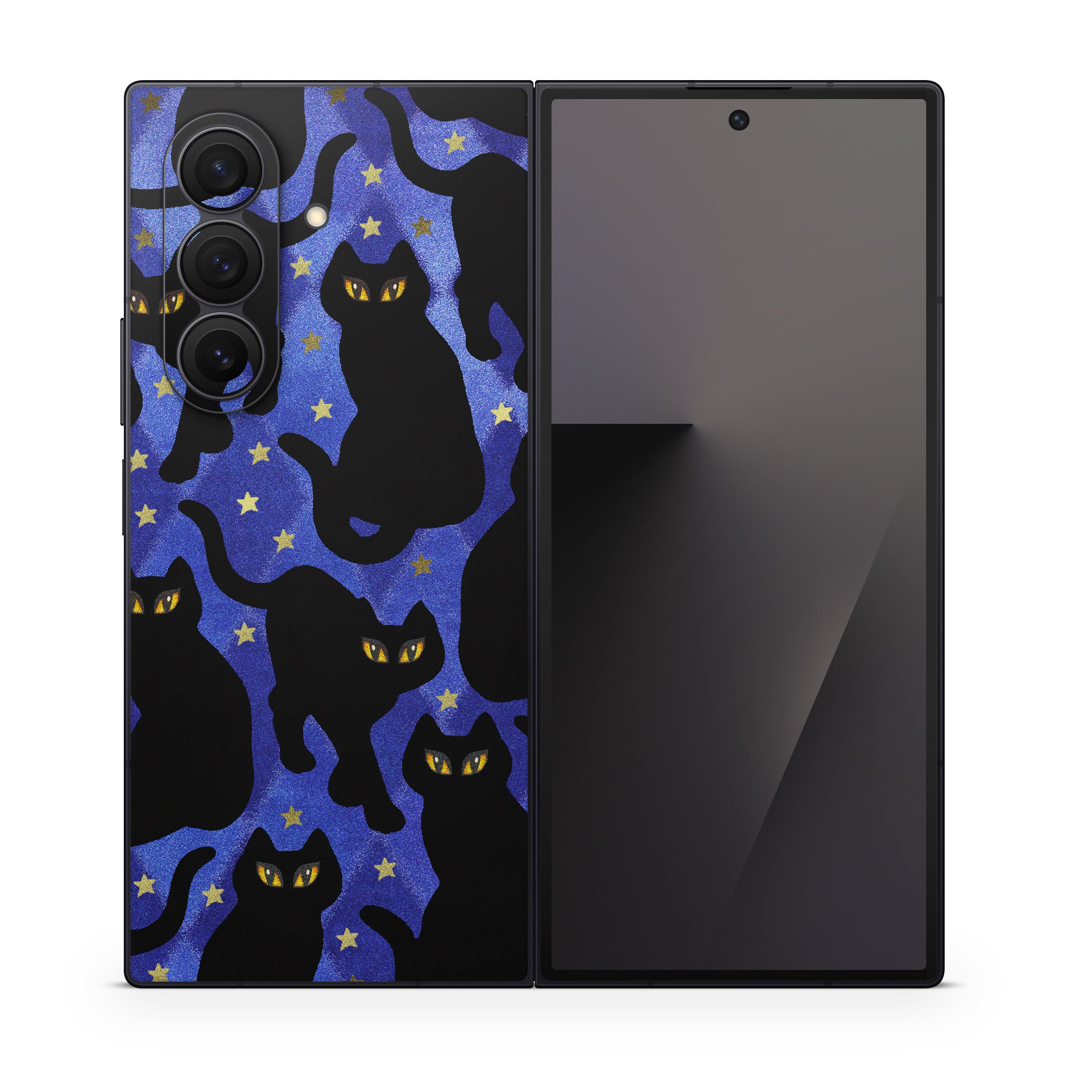 Cat Silhouettes - Samsung Galaxy Z Fold7 Skin