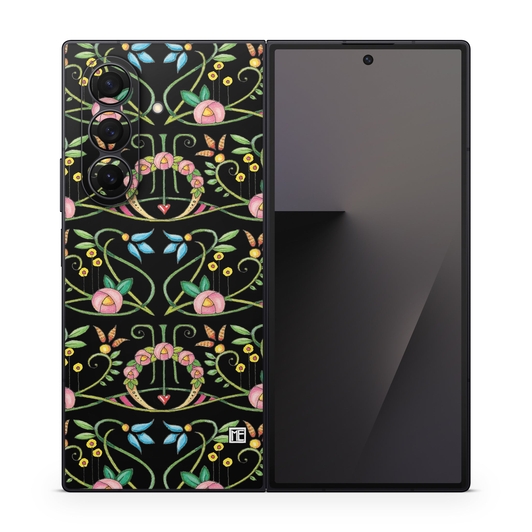 Change Nothing Flowers - Samsung Galaxy Z Fold7 Skin