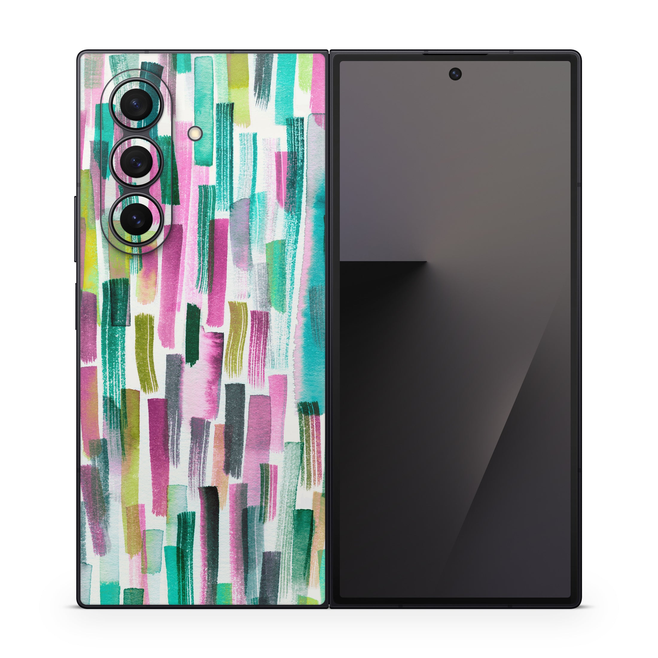 Colorful Brushstrokes - Samsung Galaxy Z Fold7 Skin