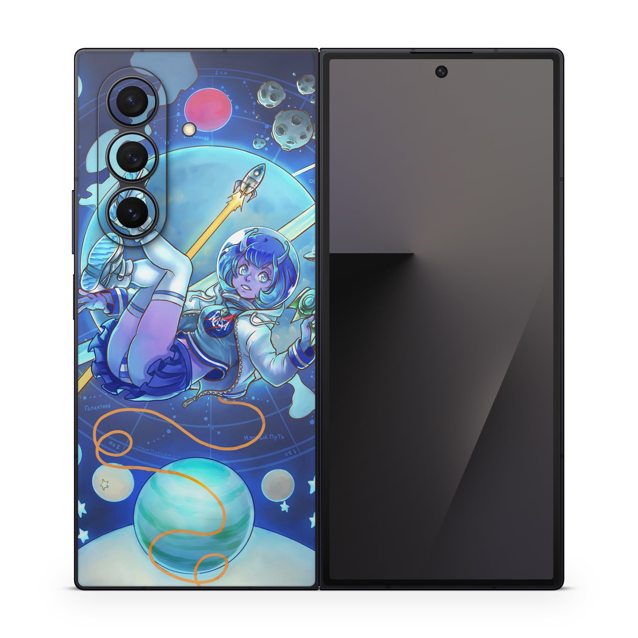 We Come in Peace - Samsung Galaxy Z Fold7 Skin