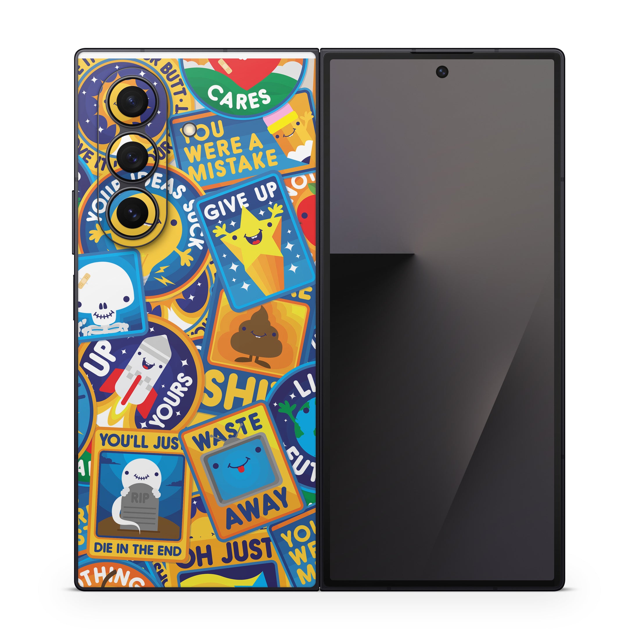 Eff Right Off - Samsung Galaxy Z Fold7 Skin
