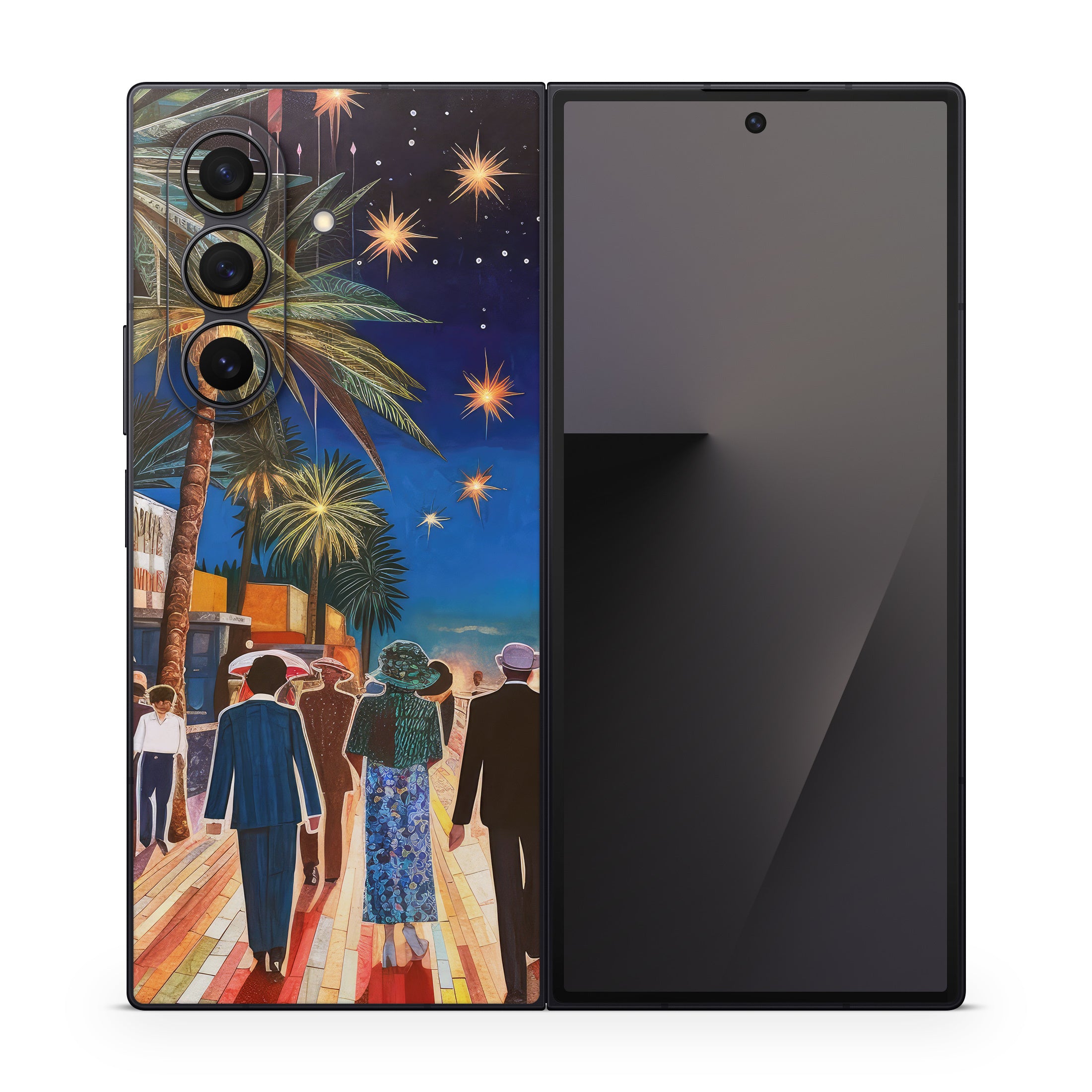 Evening Boardwalk - Samsung Galaxy Z Fold7 Skin