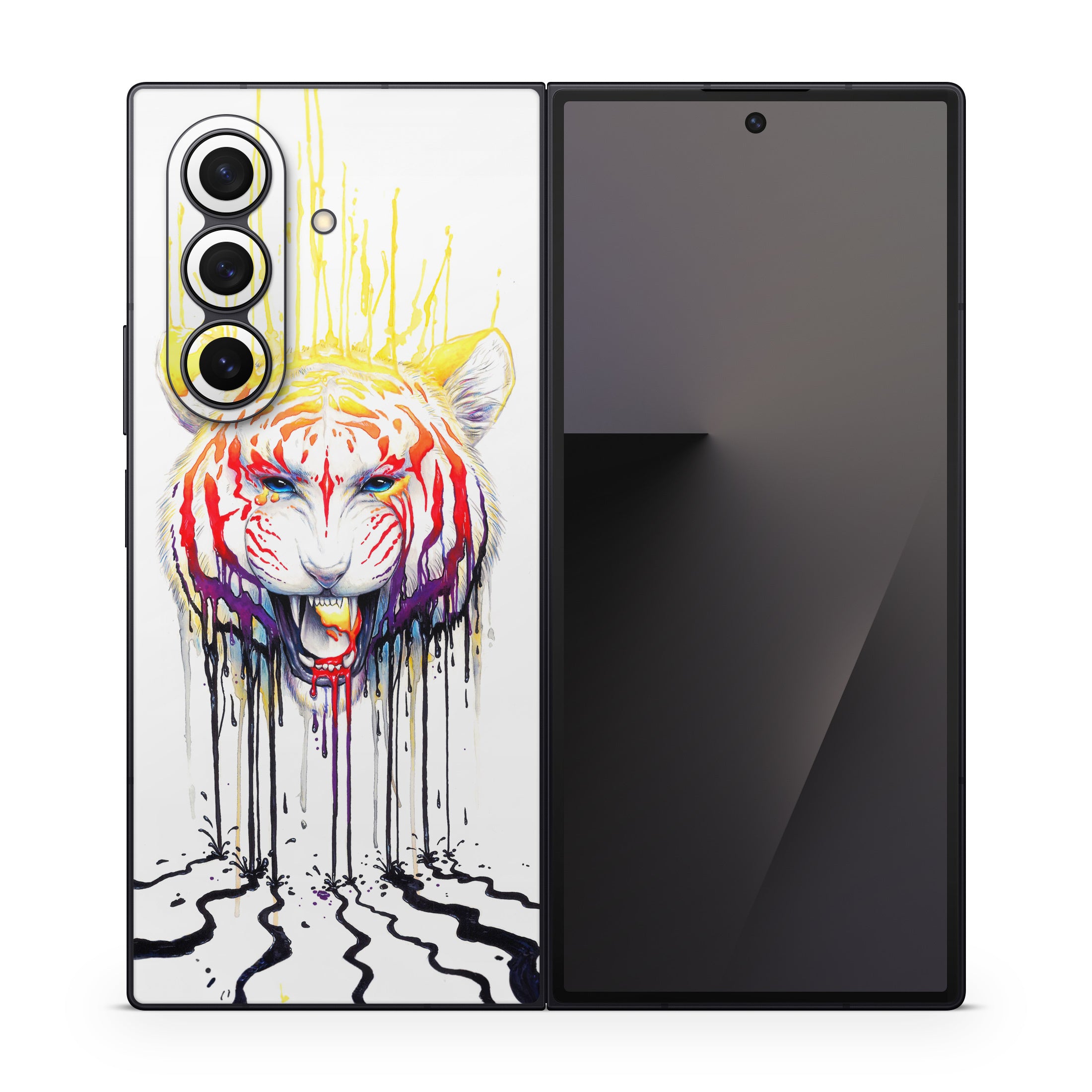 Fading Tiger - Samsung Galaxy Z Fold7 Skin